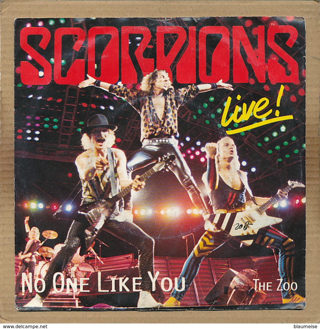 7" Single, Scorpions - No One Like You (live) - Disco, Pop