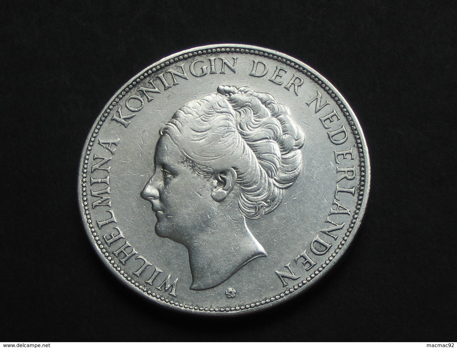 2 1/2  Gulden 1931 Netherlands - Pays Bas - Wilhelmina  Koningin Der Nederlanden - **** EN ACHAT IMMEDIAT **** - 2 1/2 Florín Holandés (Gulden)