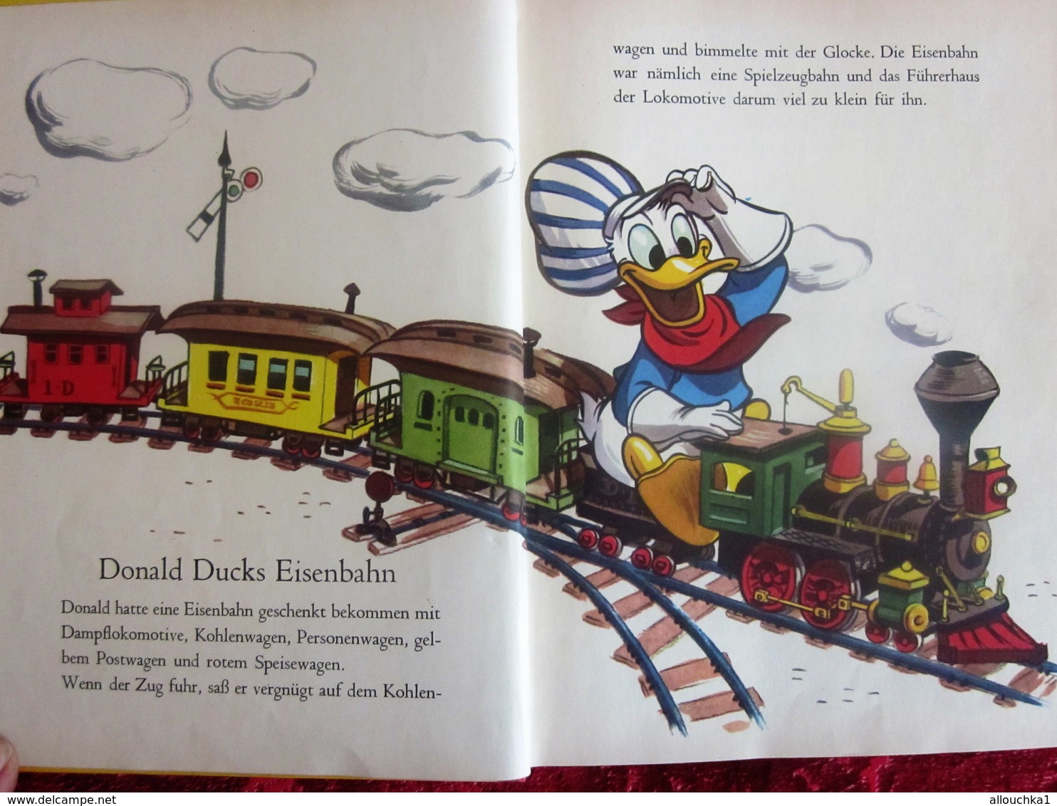 1967 DAS GROSSE DONALD DUCK - BUCH DELPHIN VERLAG WALT DISNEY PRODUCTION - Walt Disney