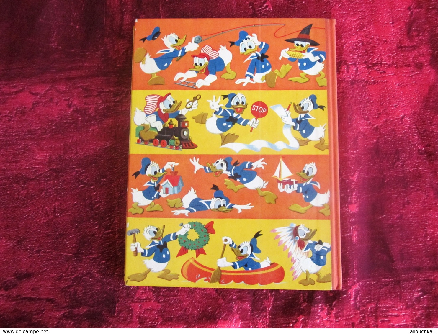 1967 DAS GROSSE DONALD DUCK - BUCH DELPHIN VERLAG WALT DISNEY PRODUCTION