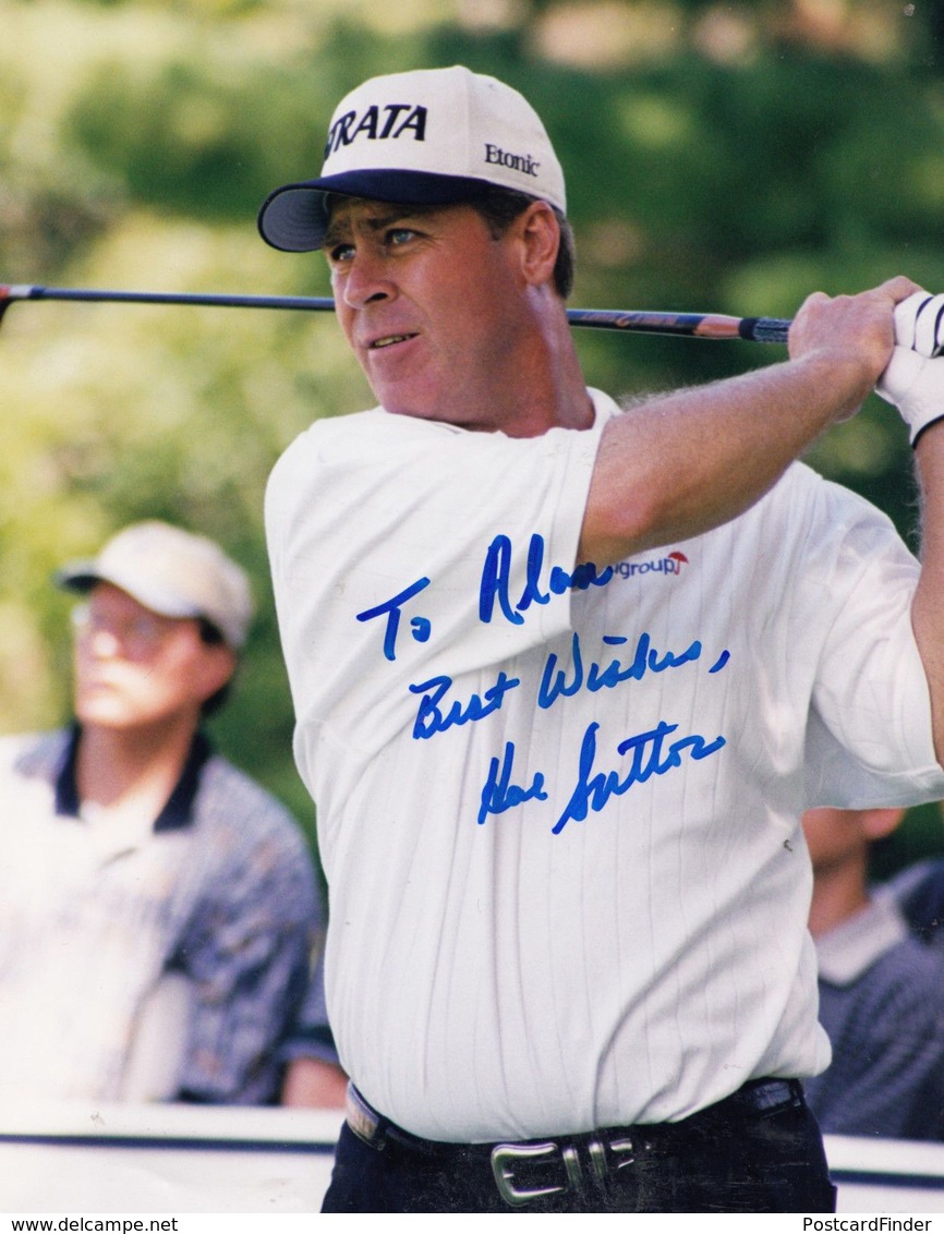 Hal Sutton PGA Champion Golf Golfer 12x8 Large Hand Signed Photo - Actores