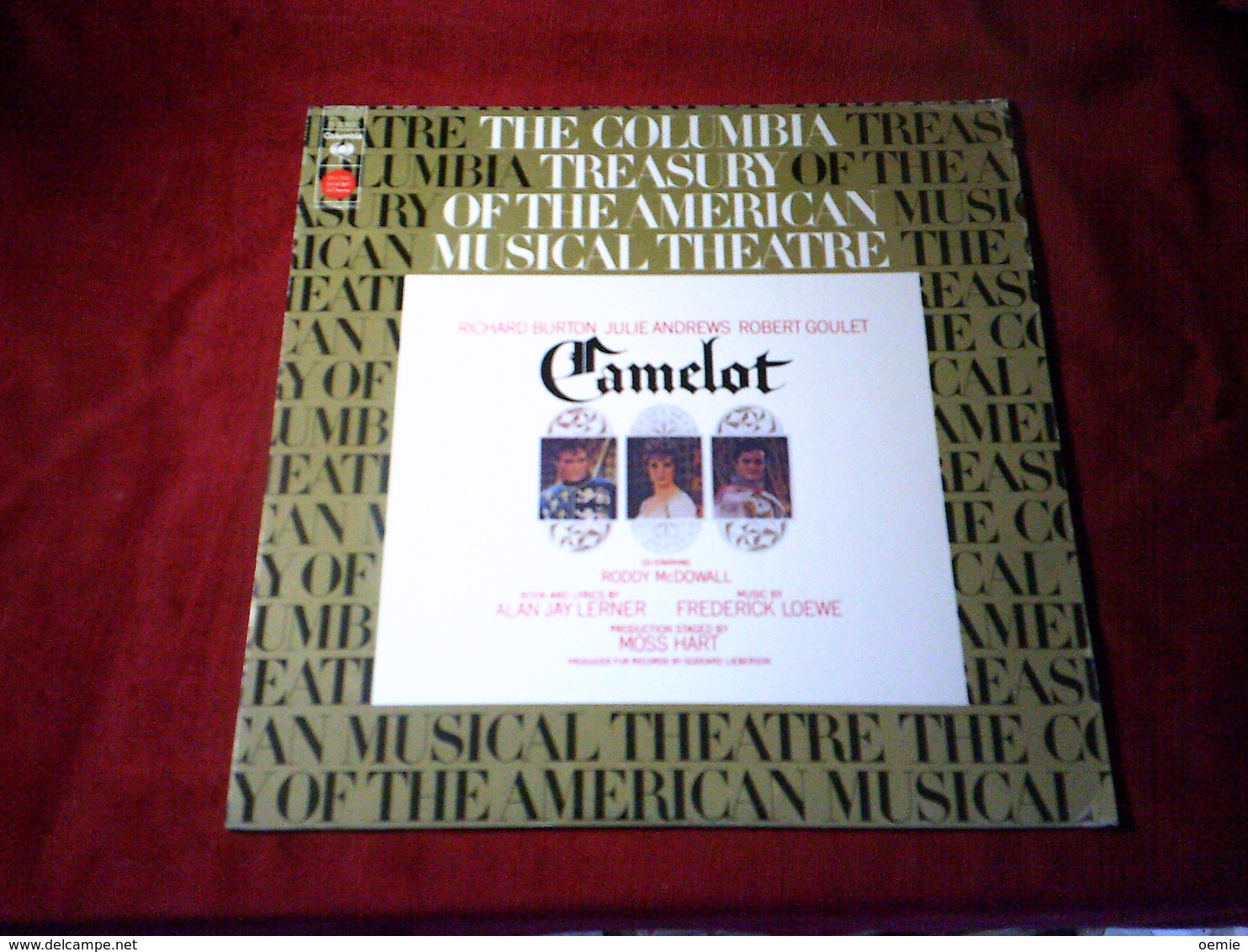 CAMELOT  °° RICHARD BURTON  / JULIE ANDREWS  / ROBERT GOULET - Opéra & Opérette