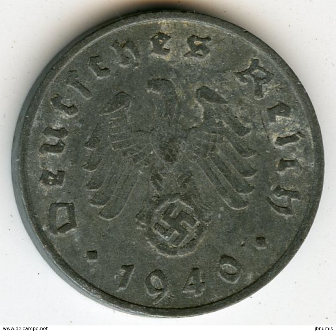 Allemagne Germany 10 Reichspfennig 1940 G J 371 KM 101 - 10 Reichspfennig