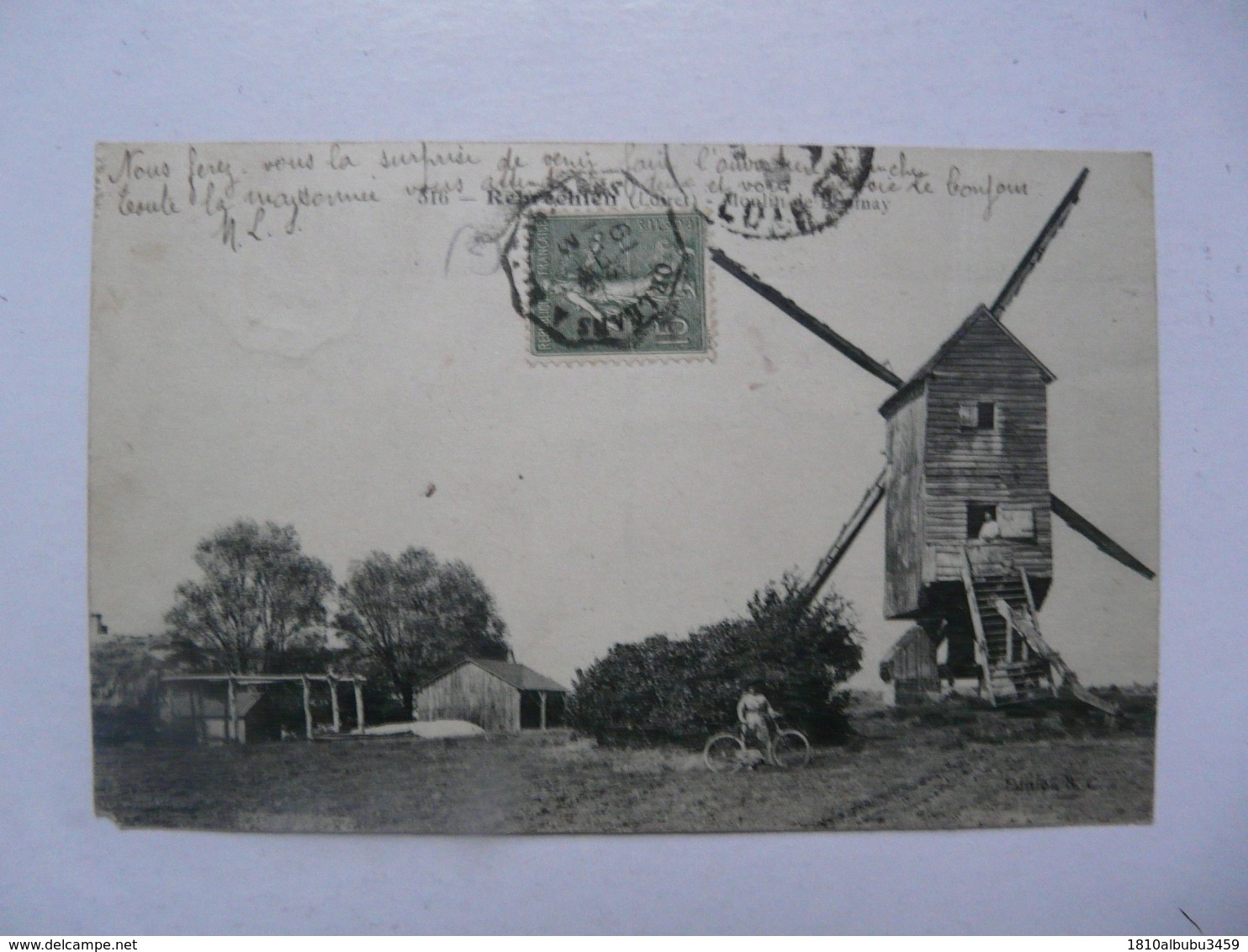 CPA 45 LOIRET - REBRECHIEN : Le Moulin - Sonstige & Ohne Zuordnung