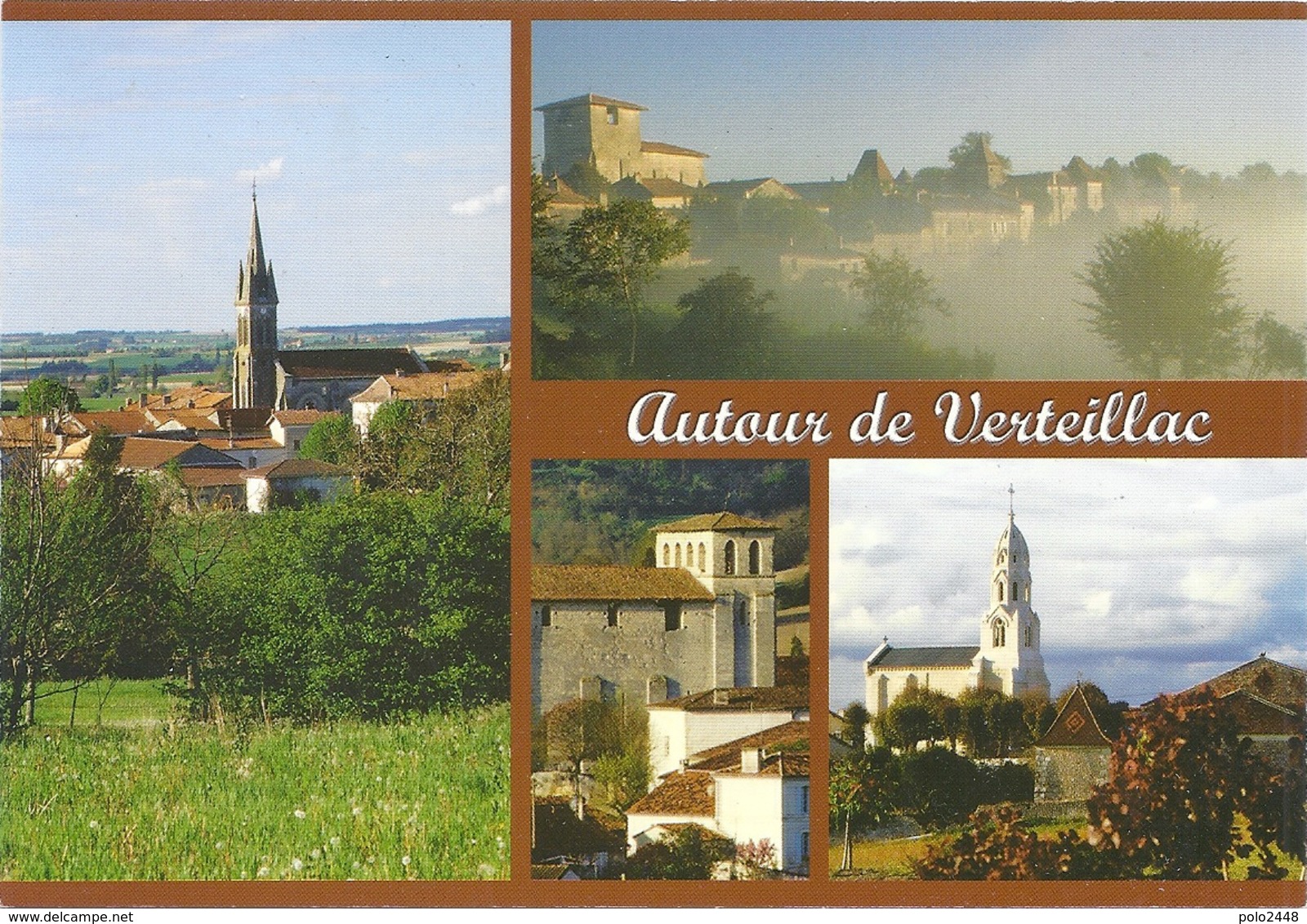 CPM - Autour De Verteillac ( Lussignac - Saint Martial Viveyrols - Bertrie Burée ) - Autres & Non Classés