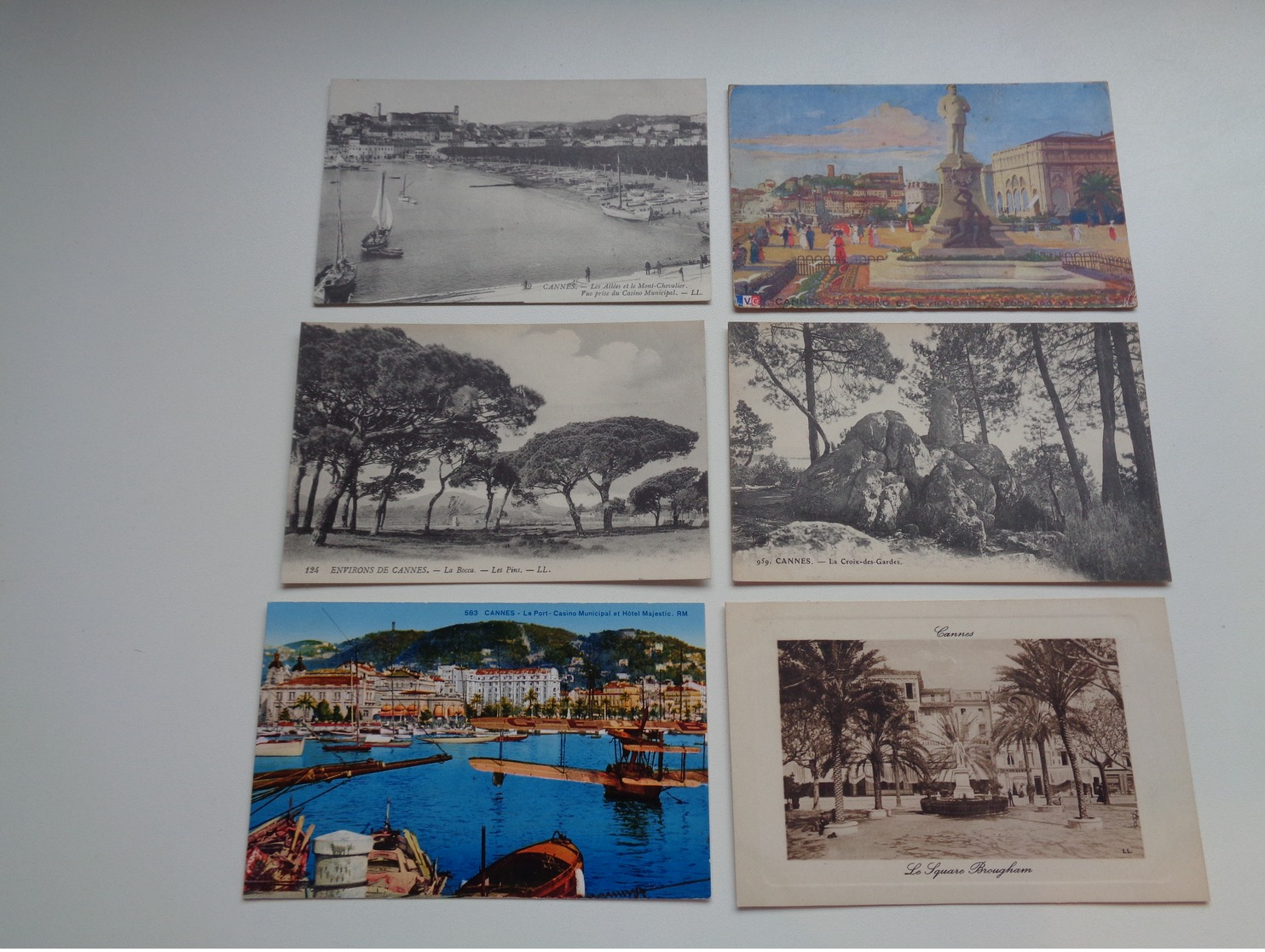 Beau lot de 60 cartes postales de France  Cannes    Mooi lot van 60 postkaarten van Frankrijk    -  60 scans