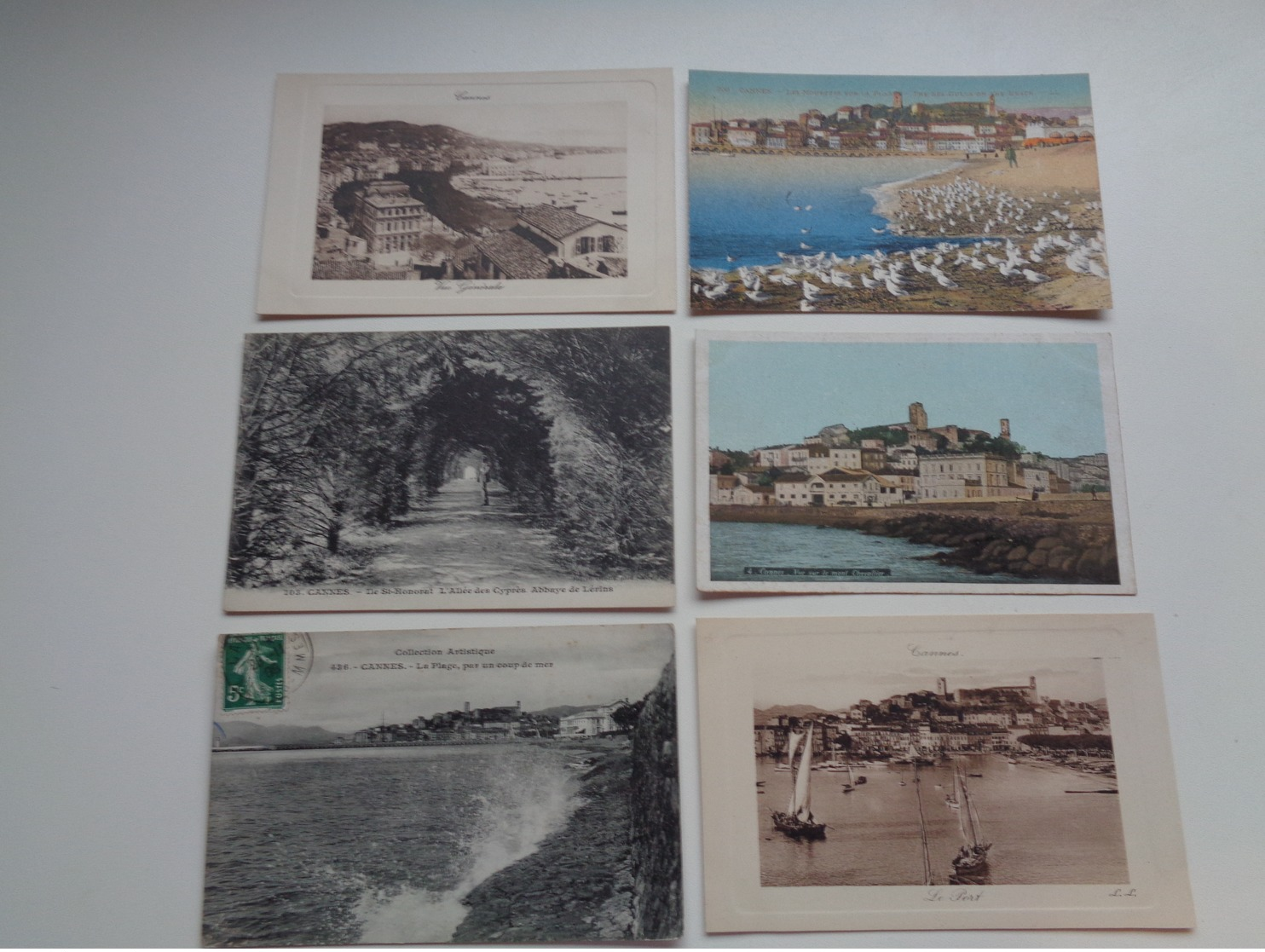 Beau lot de 60 cartes postales de France  Cannes    Mooi lot van 60 postkaarten van Frankrijk    -  60 scans