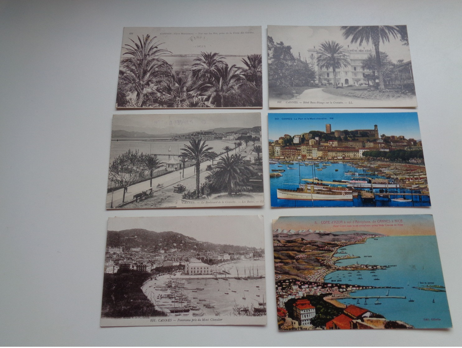 Beau lot de 60 cartes postales de France  Cannes    Mooi lot van 60 postkaarten van Frankrijk    -  60 scans
