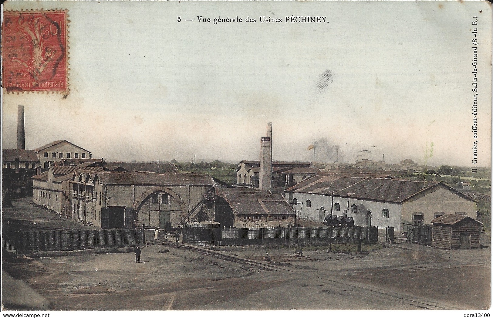 CPA-SALIN DE GIRAUD- Vue Générale Des Usines PECHINEY - Altri & Non Classificati