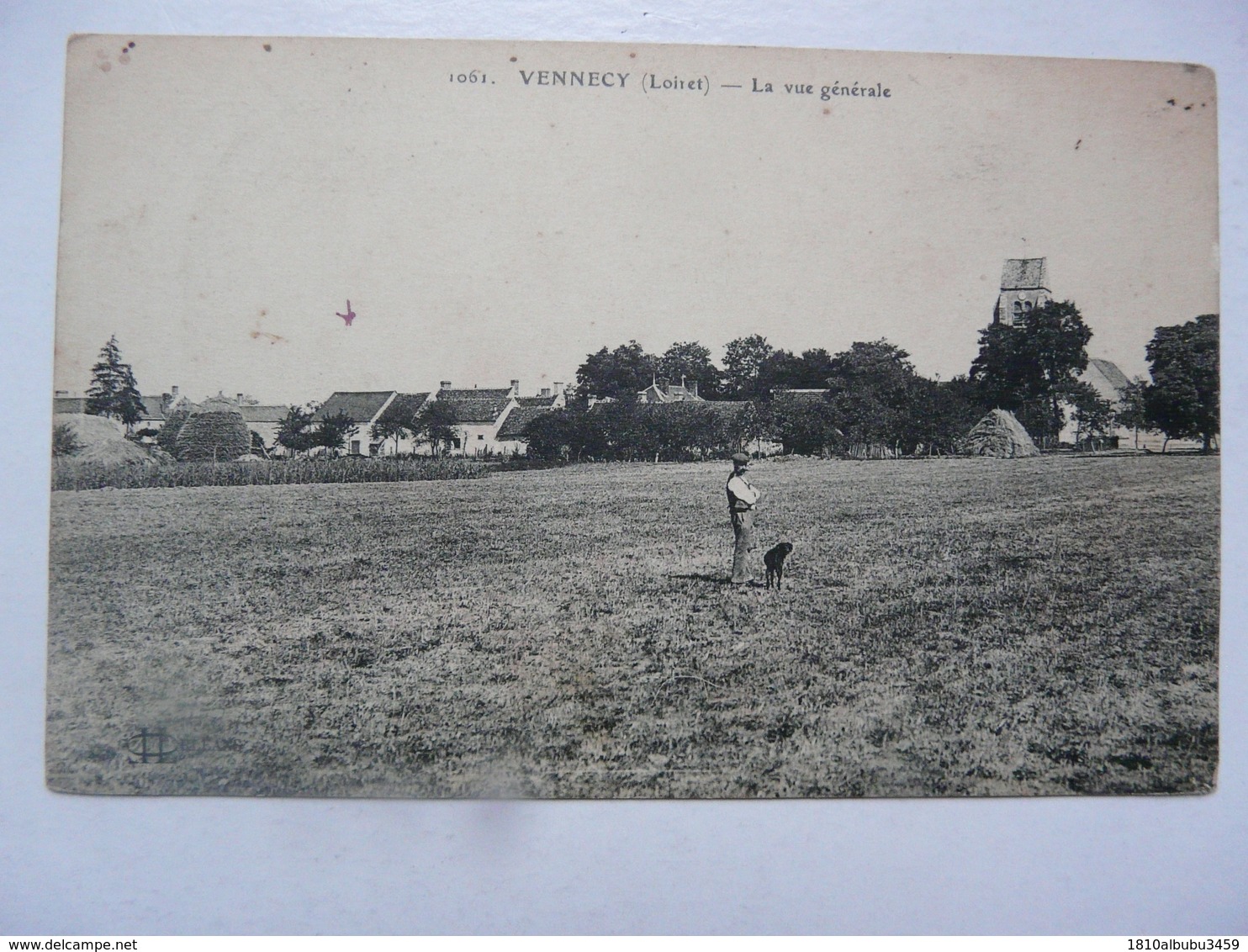 CPA 45 LOIRET - VENNECY : Vue Générale - Sonstige & Ohne Zuordnung