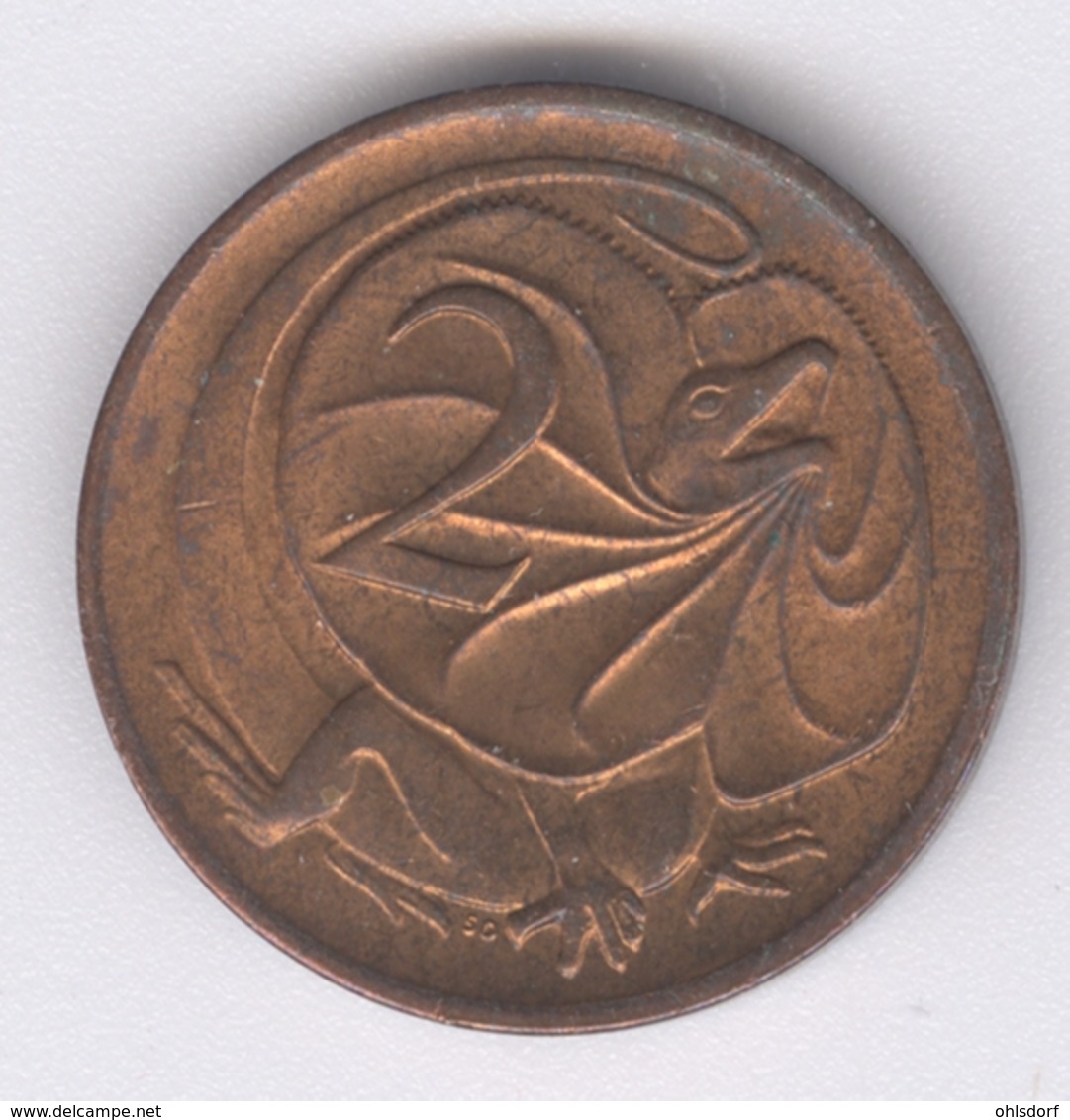 AUSTRALIA 1980: 2 Cents, KM 63 - 2 Cents