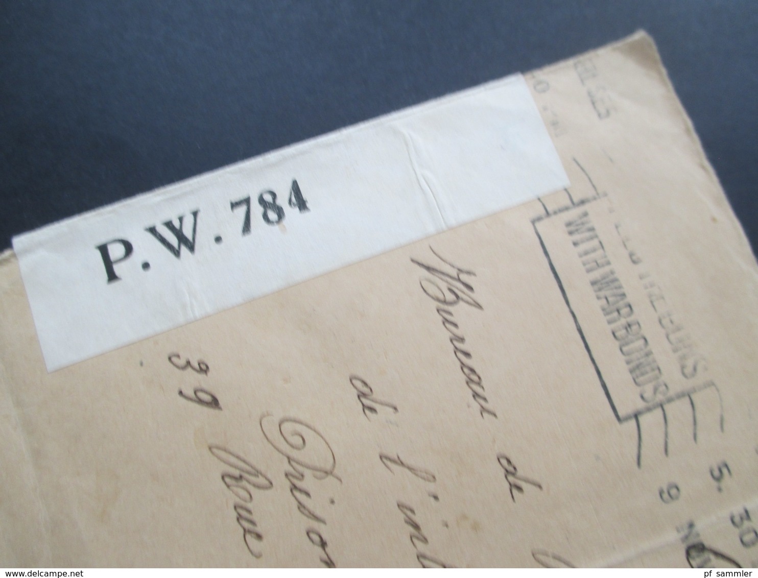 GB 1918 POW Nach Bern Schweiz / Armee Suisse Feldpoststempel Und Feed The Guns With Warbonds Opened By Censor P.W. 784 - Cartas & Documentos