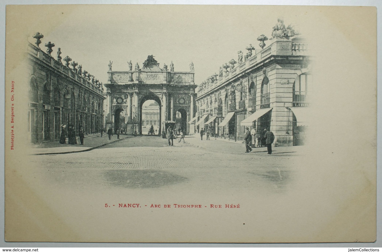 NANCY Arc De Triomphe Rue Héré - Nancy