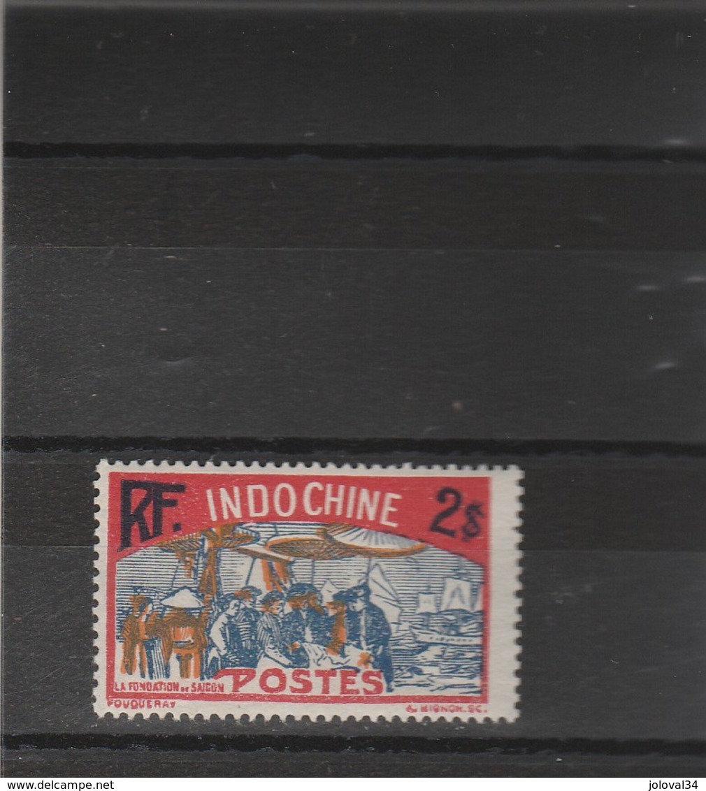 Indochine Yvert 146 ** Neuf Sans Charnière Gomme Altérée  - 2 Scan - Ungebraucht