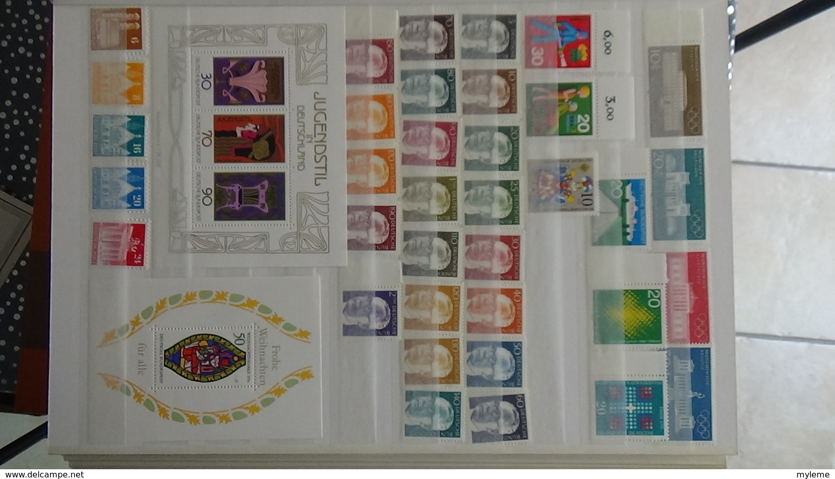 B376 Collection Timbres Et Blocs ** D'Allemagne. A Saisir !!! - Collezioni (in Album)