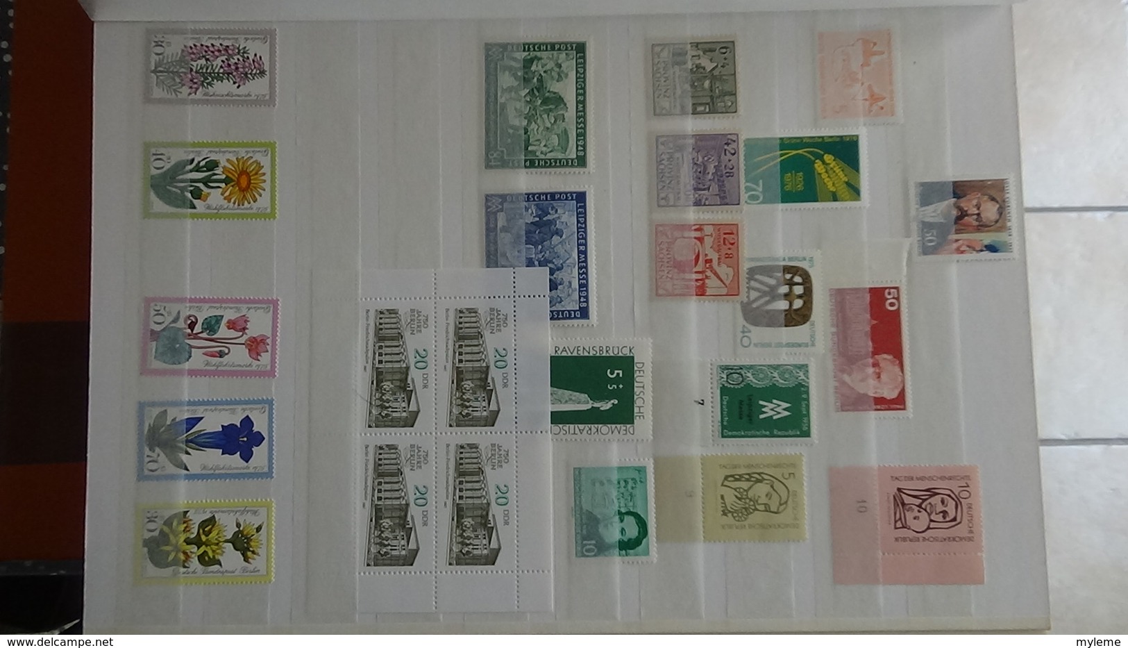 B376 Collection timbres et blocs ** d'Allemagne. A saisir !!!