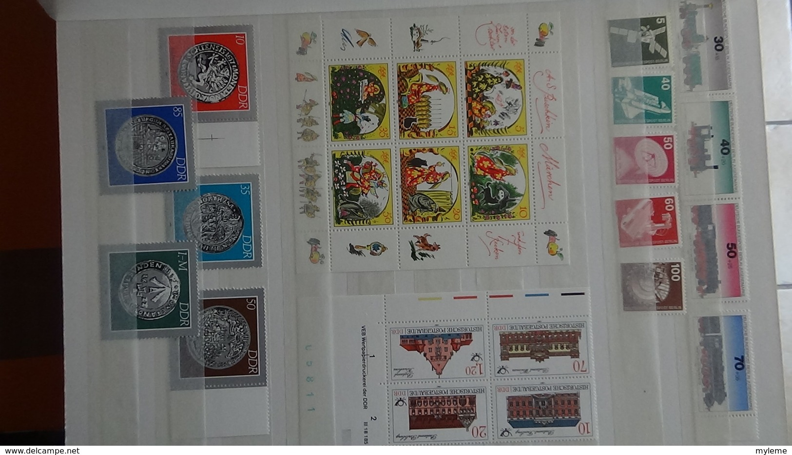 B376 Collection timbres et blocs ** d'Allemagne. A saisir !!!