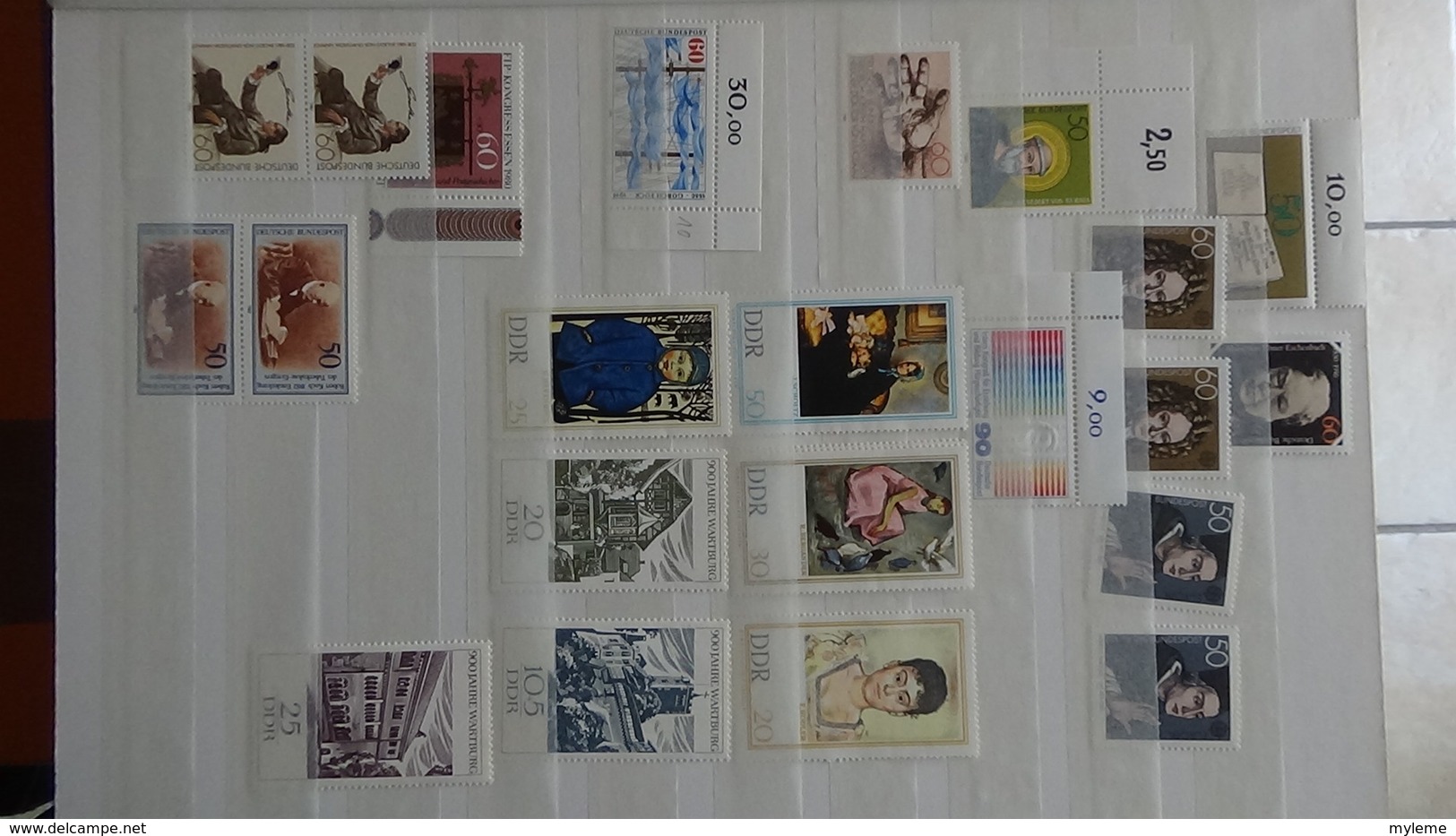 B376 Collection timbres et blocs ** d'Allemagne. A saisir !!!