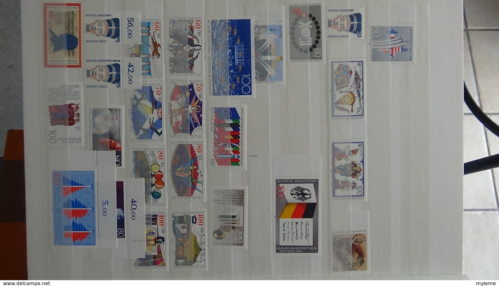 B376 Collection timbres et blocs ** d'Allemagne. A saisir !!!