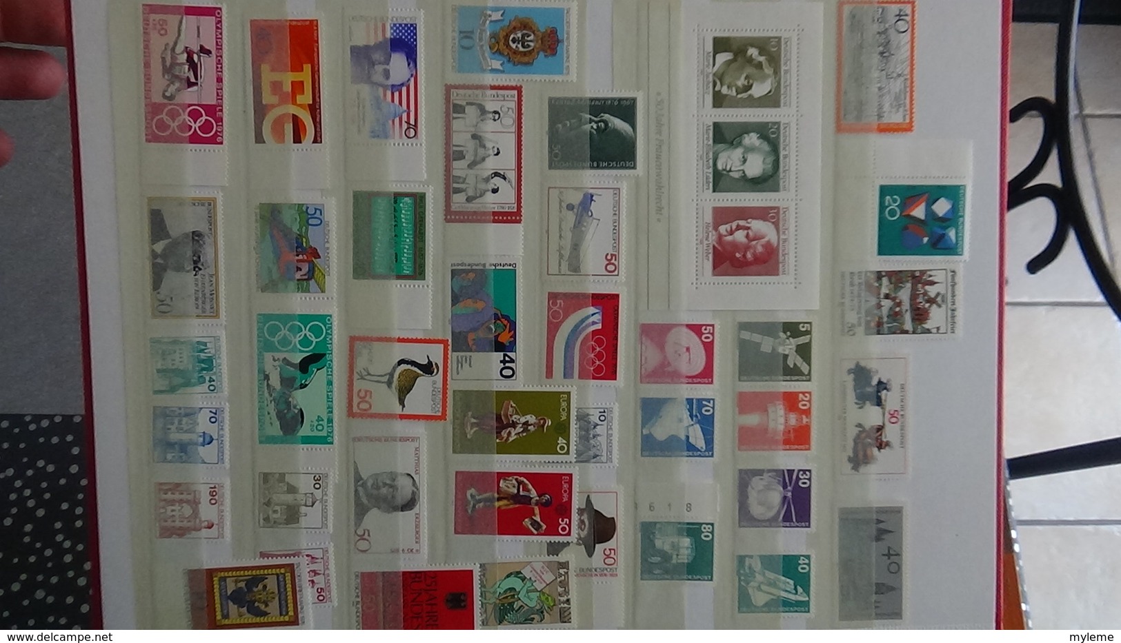 B377 Collection Timbres Et Blocs ** D'Allemagne. A Saisir !!! - Collections (en Albums)