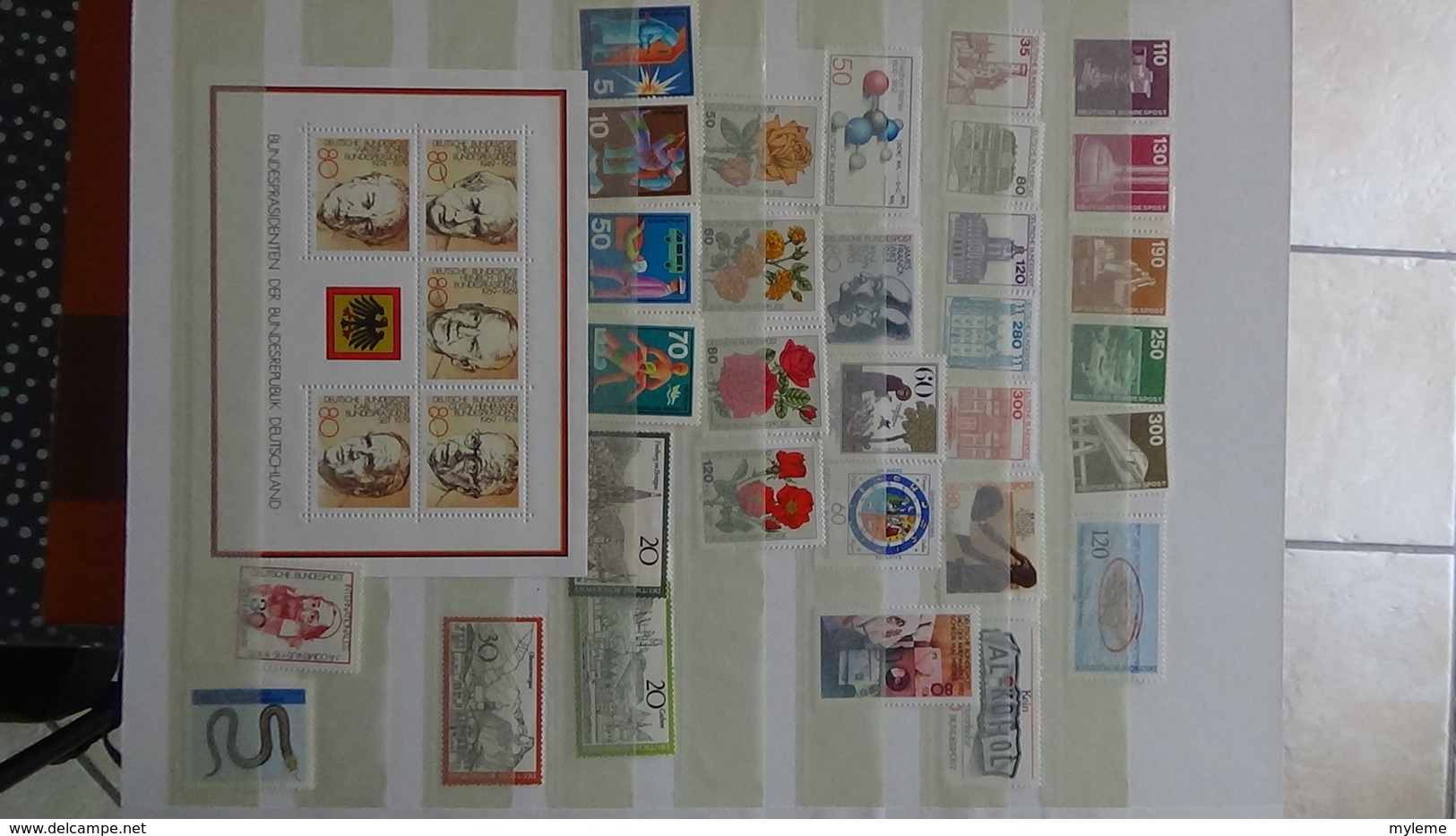 B377 Collection timbres et blocs ** d'Allemagne. A saisir !!!