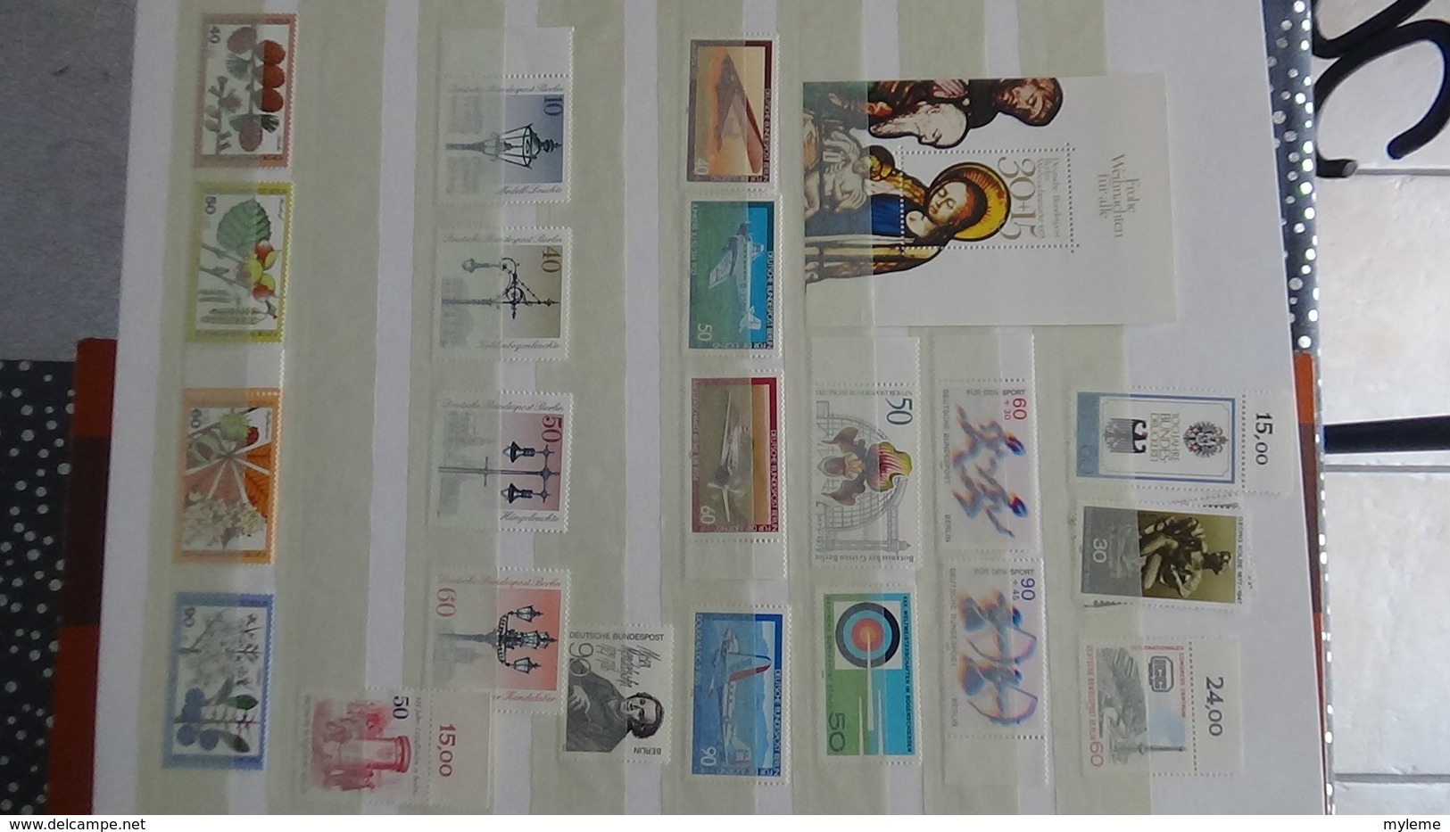 B377 Collection timbres et blocs ** d'Allemagne. A saisir !!!