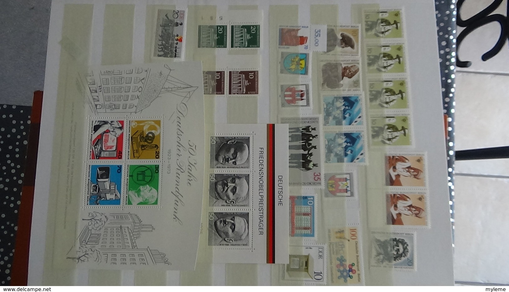 B377 Collection timbres et blocs ** d'Allemagne. A saisir !!!