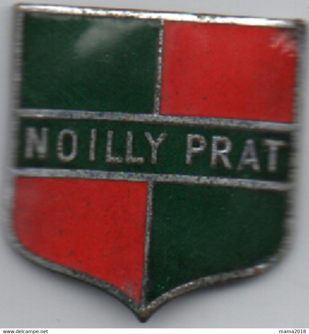 Mini Plaque émaillée  Sur Cuivre Noilly Prat  Bombée 30 Mm X 33 Mm - Plaques émaillées (après 1960)