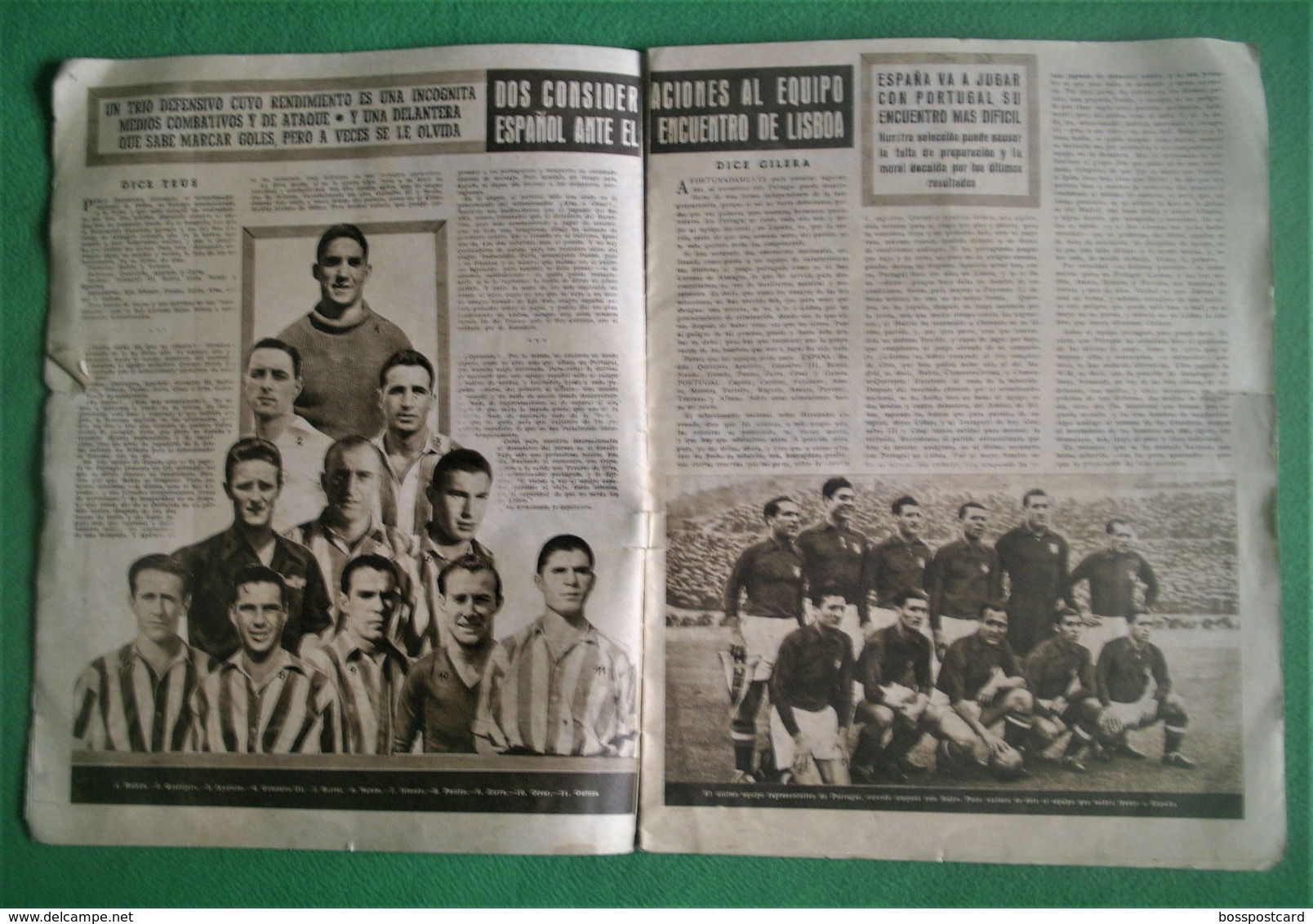 Madrid - Barcelona -  España - Periódico A Marca De 1947 - Fútbol - Football - Estadio - Stadium - [4] Themen