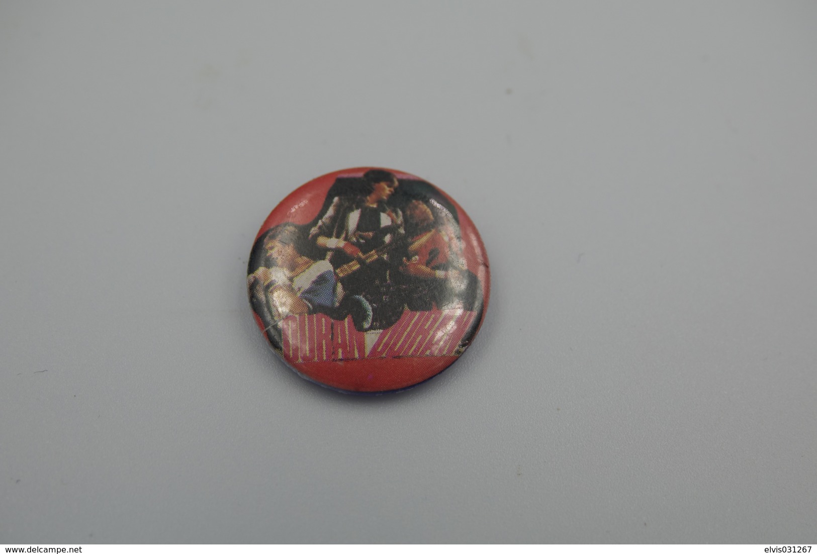 Vintage BUTTON: DURAN DURAN *** - 1 INCH - Speld - Epingle - Badge - Pinback - RaRe - ORIGINAL 1980's - Non Classés