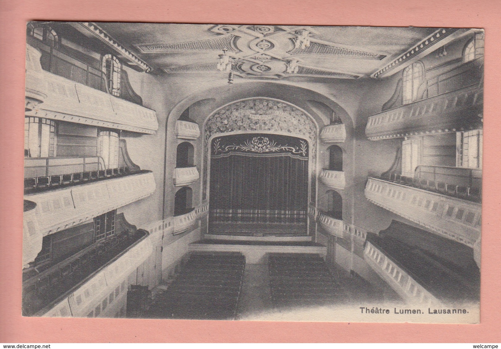 OUDE POSTKAART - ZWITSERLAND - SUISSE -  LAUSANNE -  THEATRE LUMEN - Lausanne