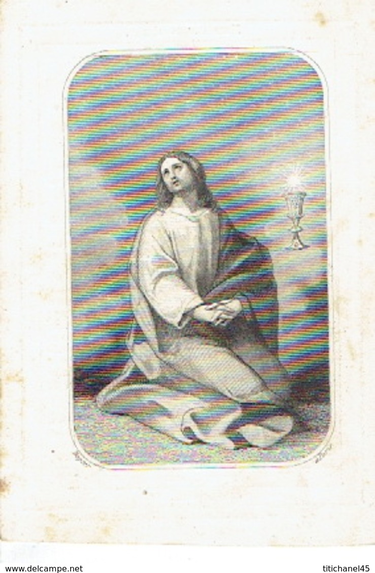 Faire-part Décès JEMEPPE/SUR-MEUSE 1772-1859 - Anne-Françoise DUCHESNE Veuve Lambert-Joseph DELEXHY - Liho. DOPTER - Obituary Notices