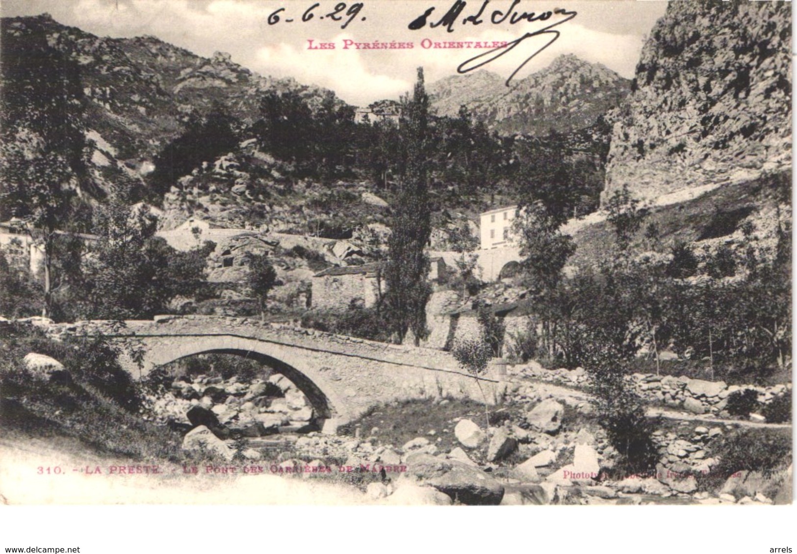 FR66 PRATS DE MOLLO - LA PRESTE - Labouche 310 - Le Pont Des Carrières De Marbre - Belle - Autres & Non Classés