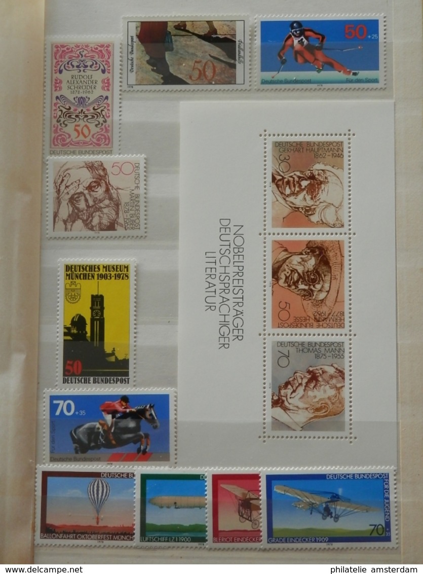 WEST GERMANY 1978-1990 - MNH Collection In Stockbook - Verzamelingen (in Albums)