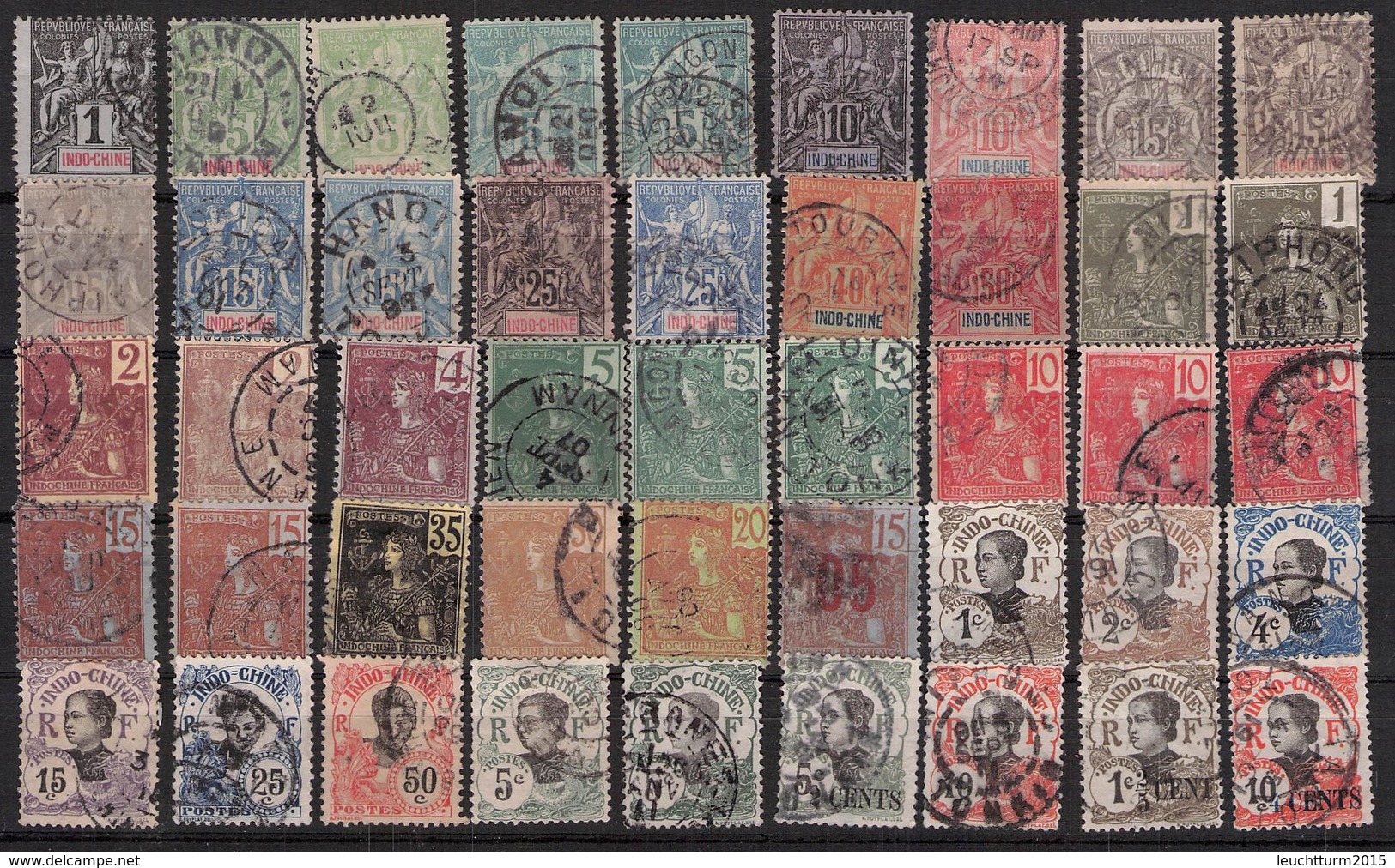 INDO-CHINE - SMALL COLLECTION //B3 - Used Stamps