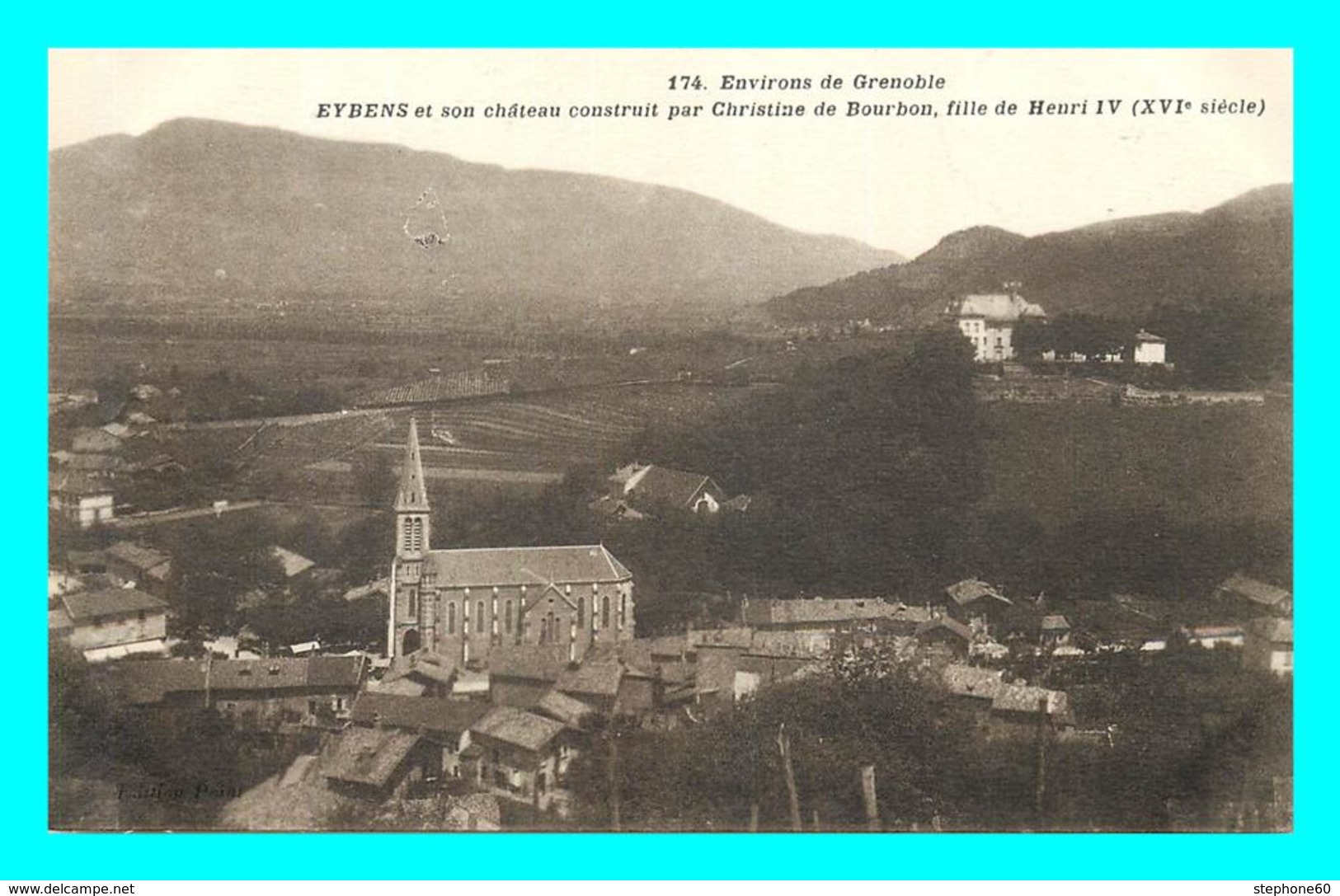 A760 / 265 38 - EYBENS Et Son Chateau Env. Grenoble - Autres & Non Classés