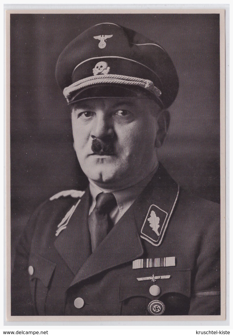 DT- Reich (002285) Propaganda Sammelbild "Adolf Hitler" Bild 6, Julius Schreck, Gestorben 16.5.1936 - Briefe U. Dokumente