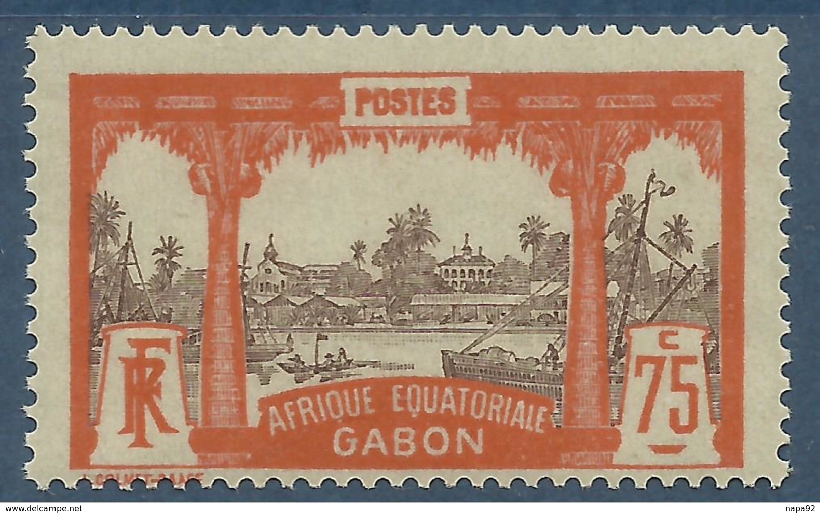 GABON 1911 YT 62** MNH - Neufs