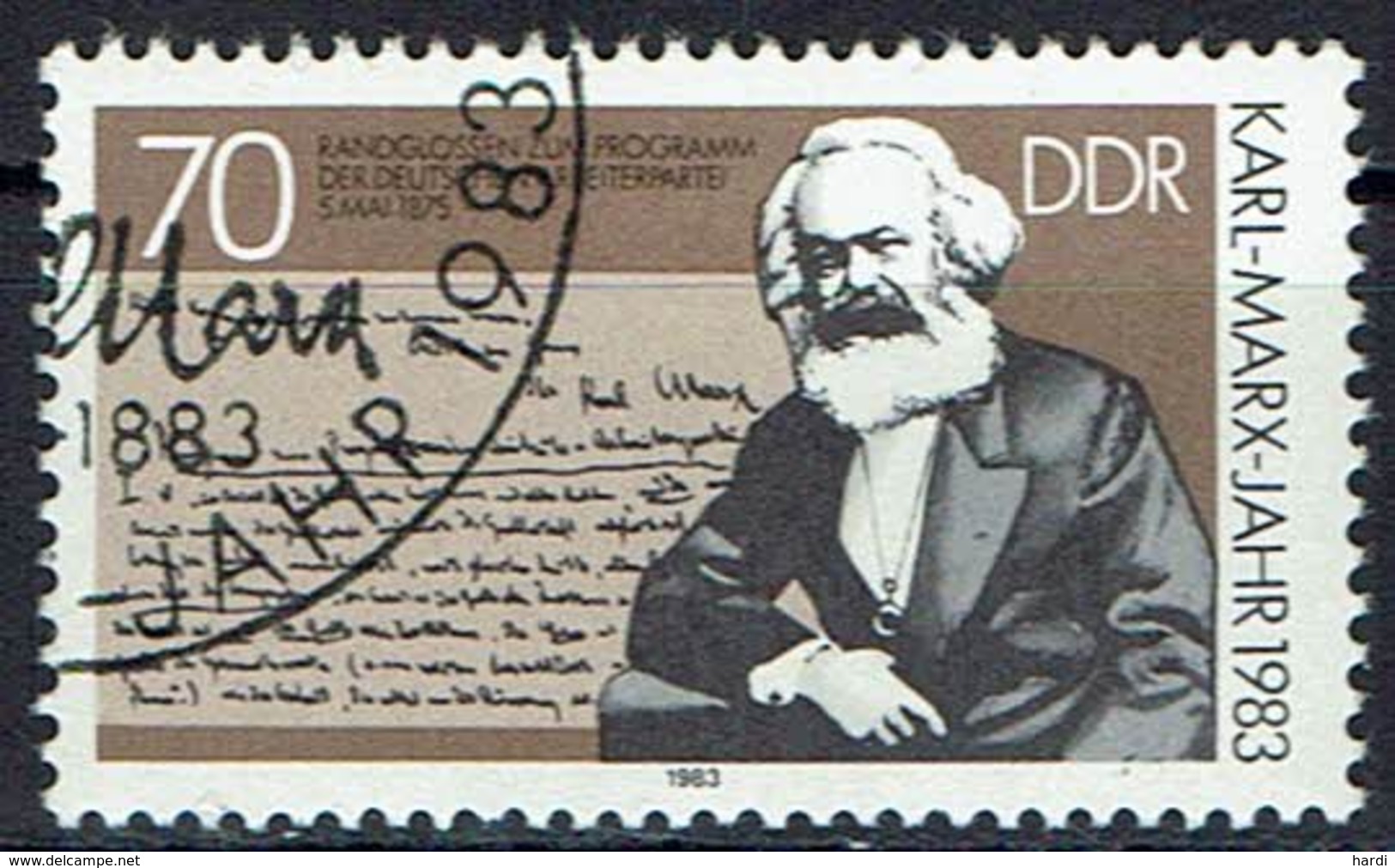 DDR 1983, Mi Nr 2787, Gef.gestempelt - Gebraucht