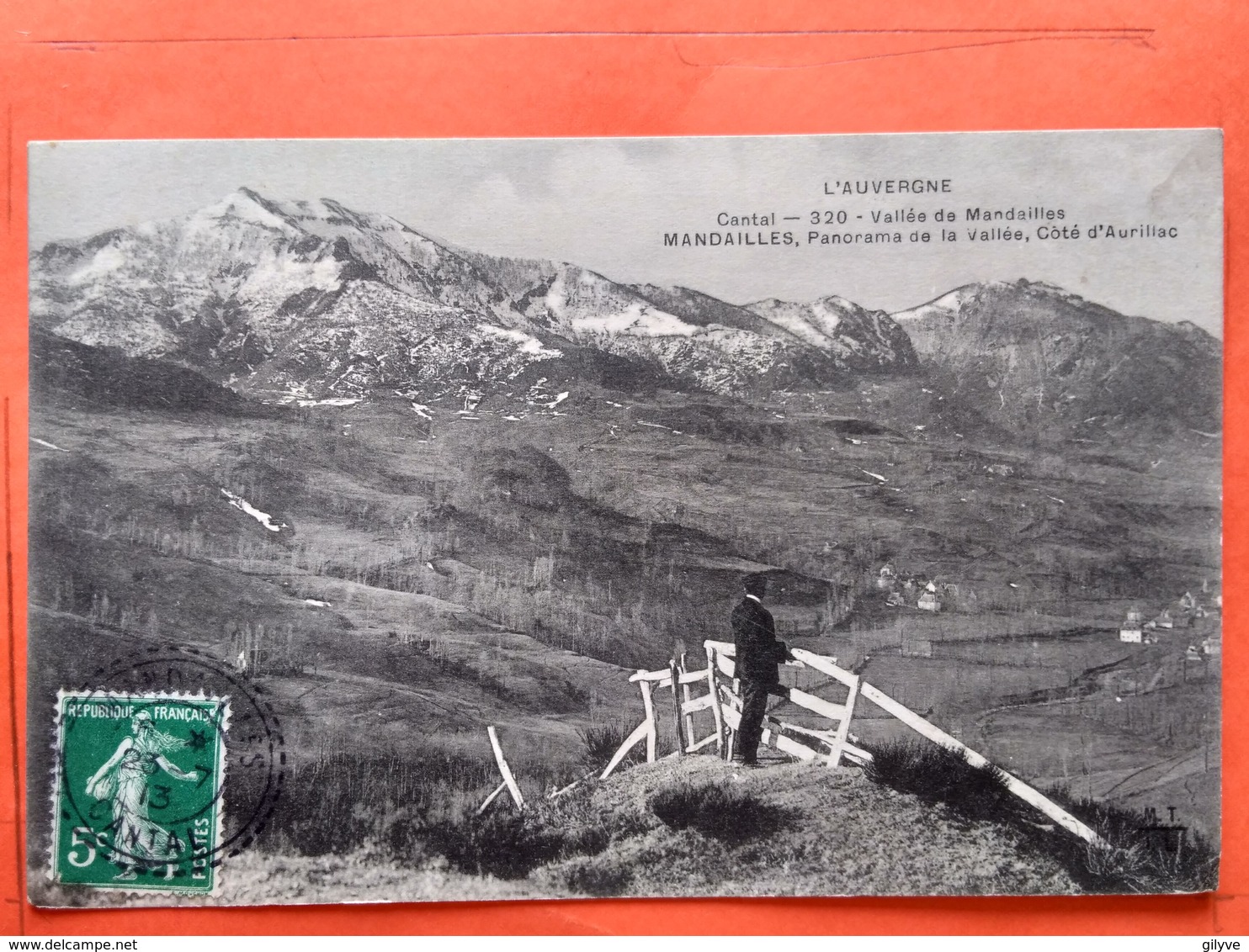 CPA (15)  L'Auvergne.Mandailles.Panorama De La Vallée.  (L443) - Otros & Sin Clasificación