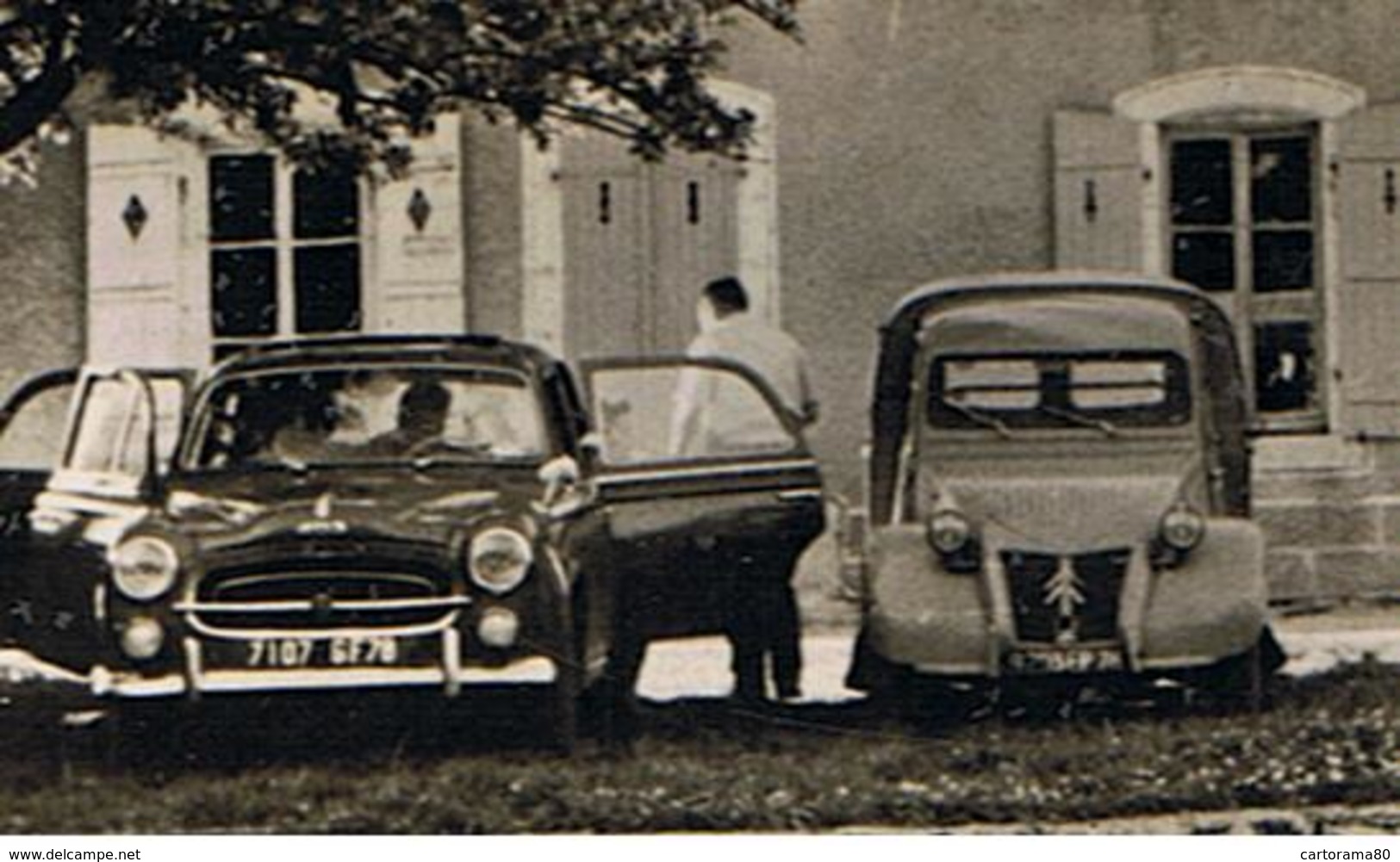 Aouze (88) / Maison De La Colonie / Peugeot 403 Et Citroën 2 CV Fougonnette / Ed. CAP - Voitures De Tourisme