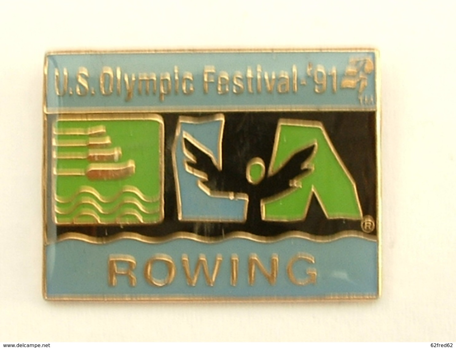 PIN'S AVIRON - ROWING - U.S OLYMPIC FESTIVAL 91 - Remo