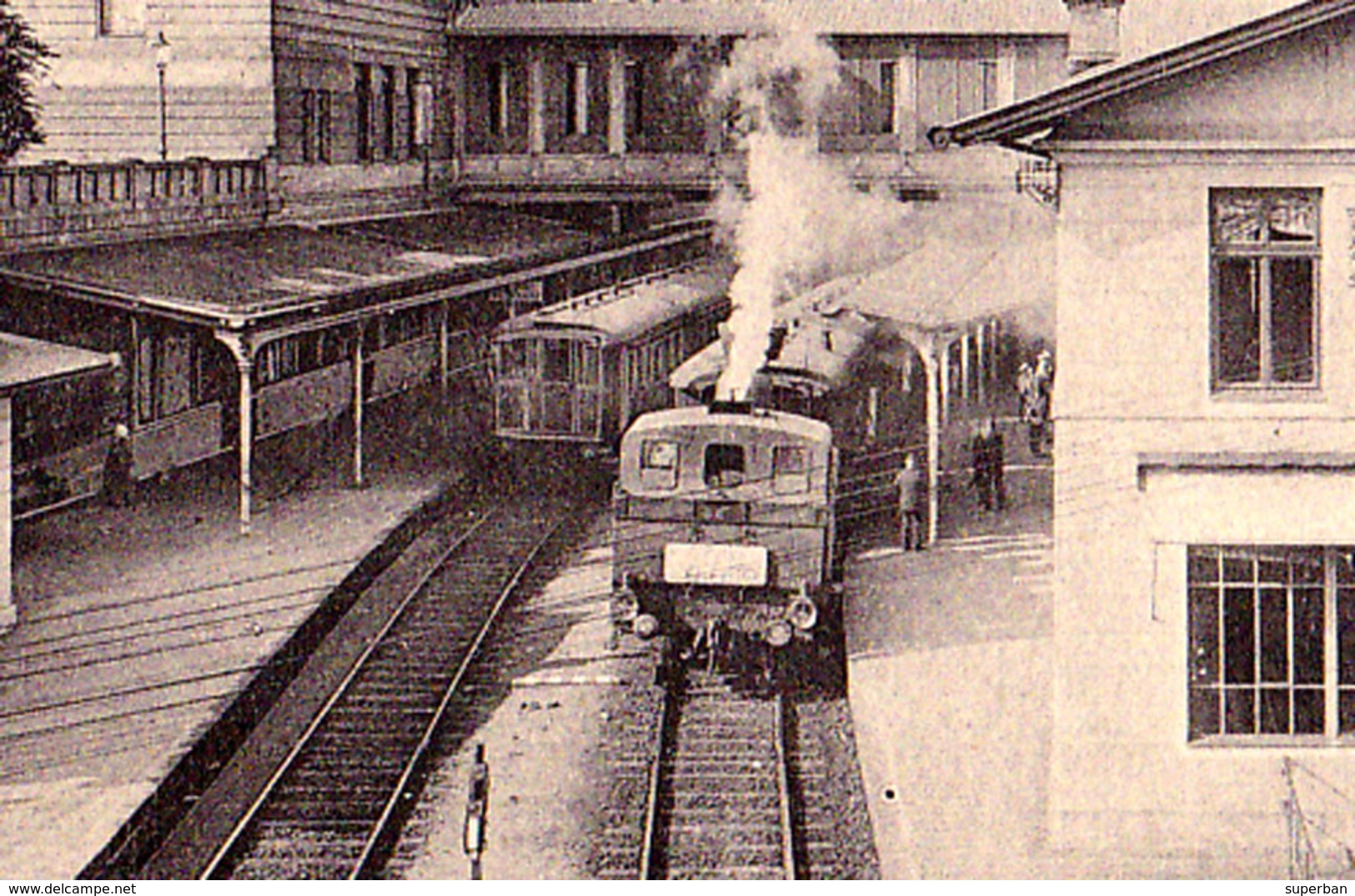 WIEN : STADTBAHNSTATION HAUPTZOLLAMT - GARE / TRAIN STATION / METRO ? - ANNÉE / YEAR ~ 1905 - '909 - RRR !!! (ad758) - Altri & Non Classificati