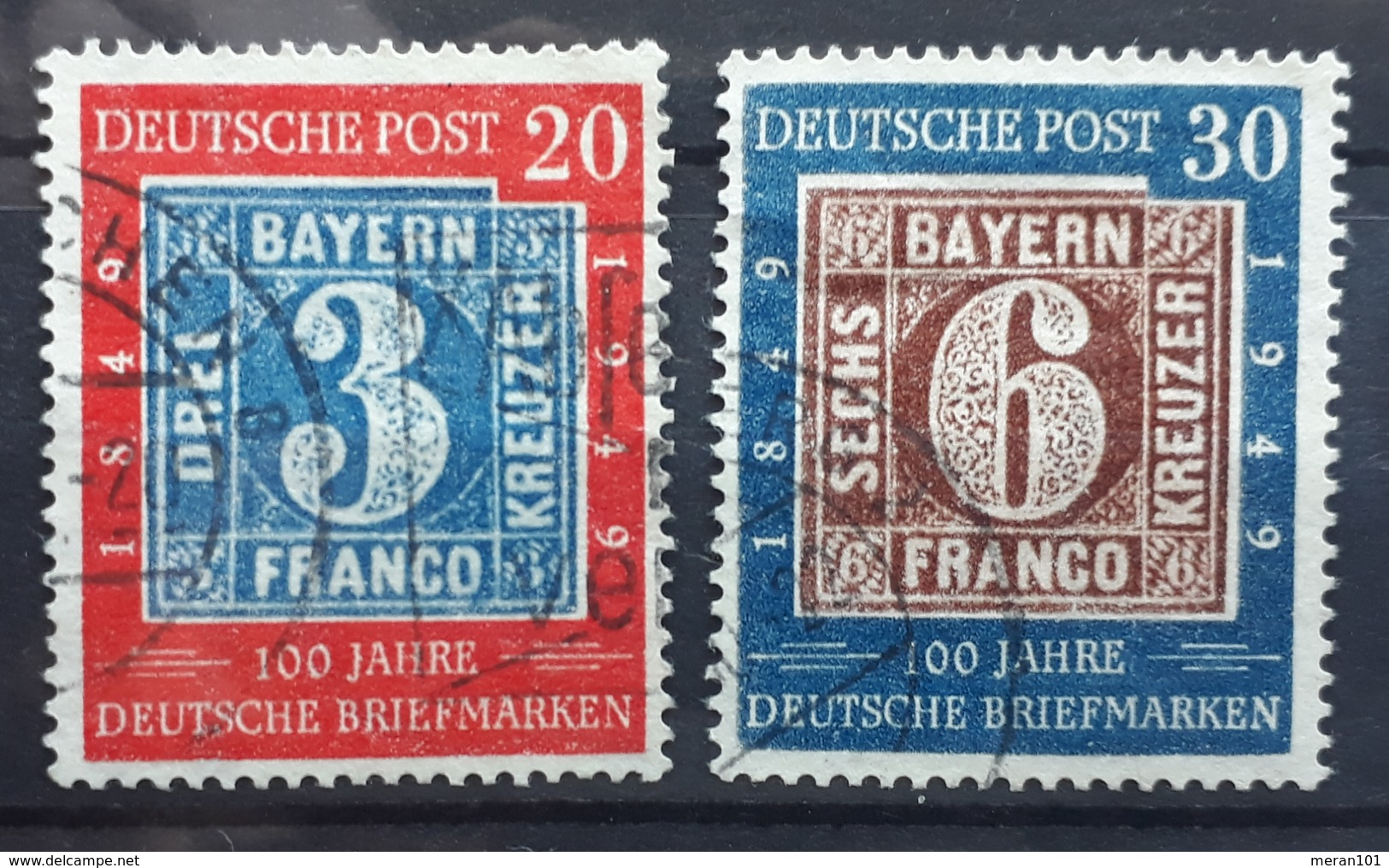 BRD 1949, Mi 114-115 Gestempelt - Used Stamps