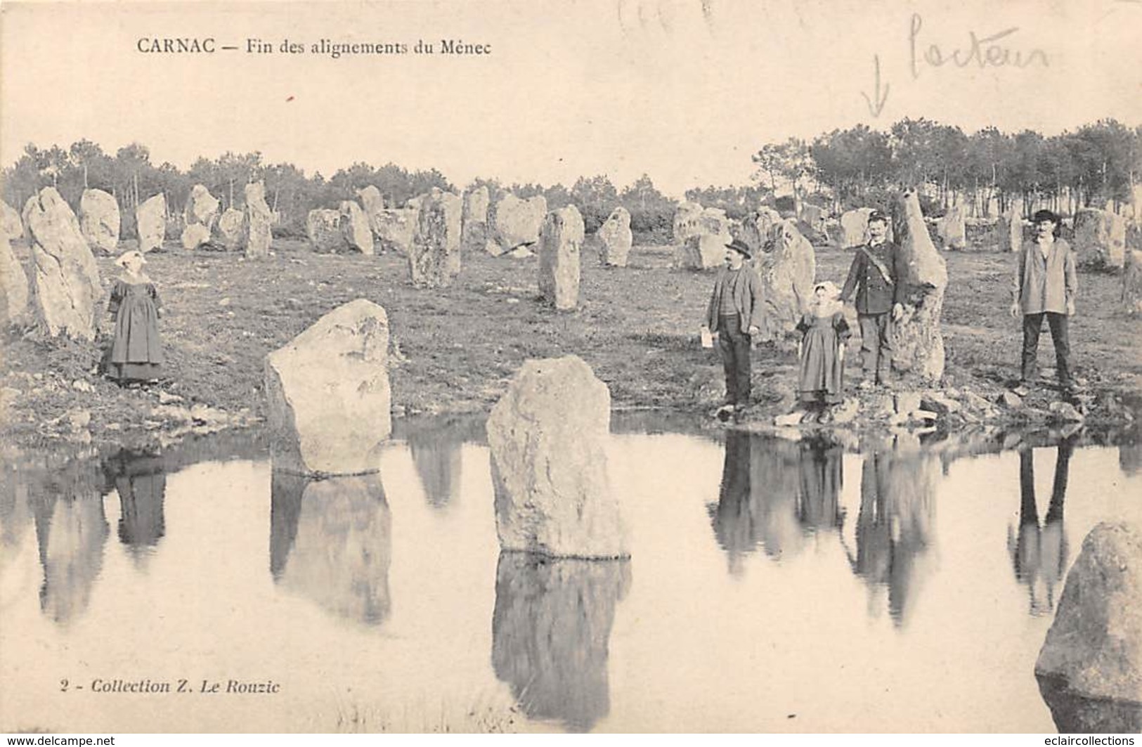 Carnac      56        Fin Des Alignements Du Menec  . Facteur .    (voir Scan) - Carnac