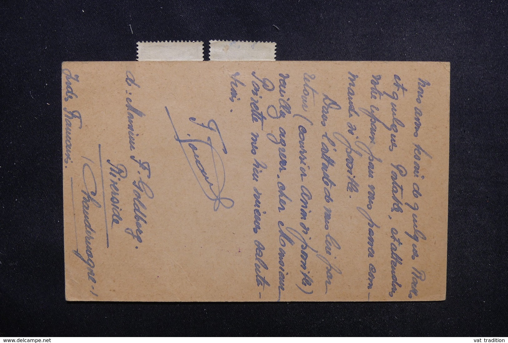 INDE - Entier Postal + Compléments De Calcutta Pour Paris En 1945 Avec Contrôle Postal - L 51790 - 1936-47 Koning George VI