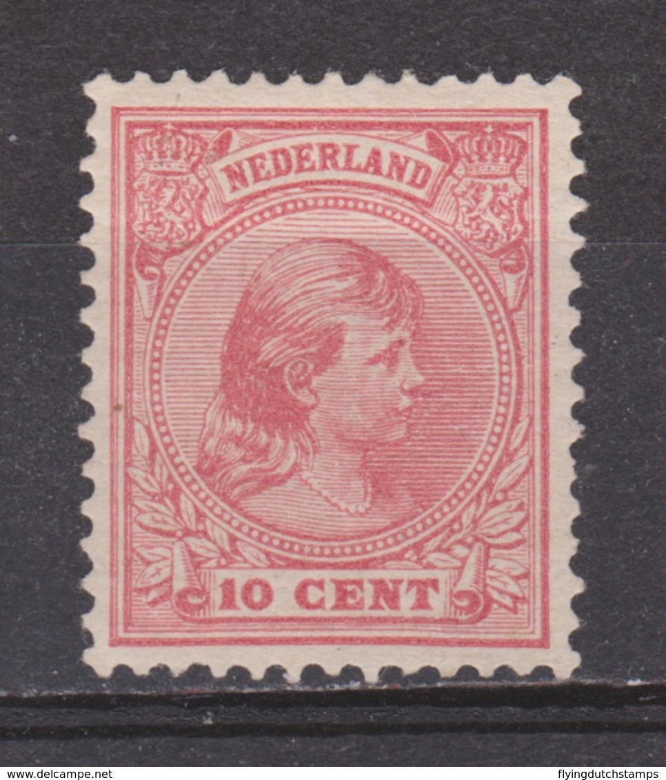 Nederland Netherlands Pays Bas Niederlande Holanda 37 MLH/ongebruikt ;  Wilhelmina 1891 Very Fine - Nuovi