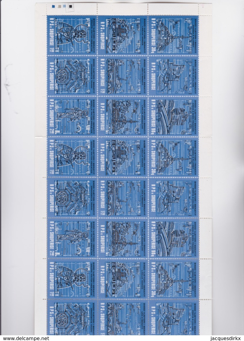 Albanien   .      Yvert      .    Block  36 Marken   (2 Scans)    .    **     .      Postfrisch    .   /   .   MNH - Albanien