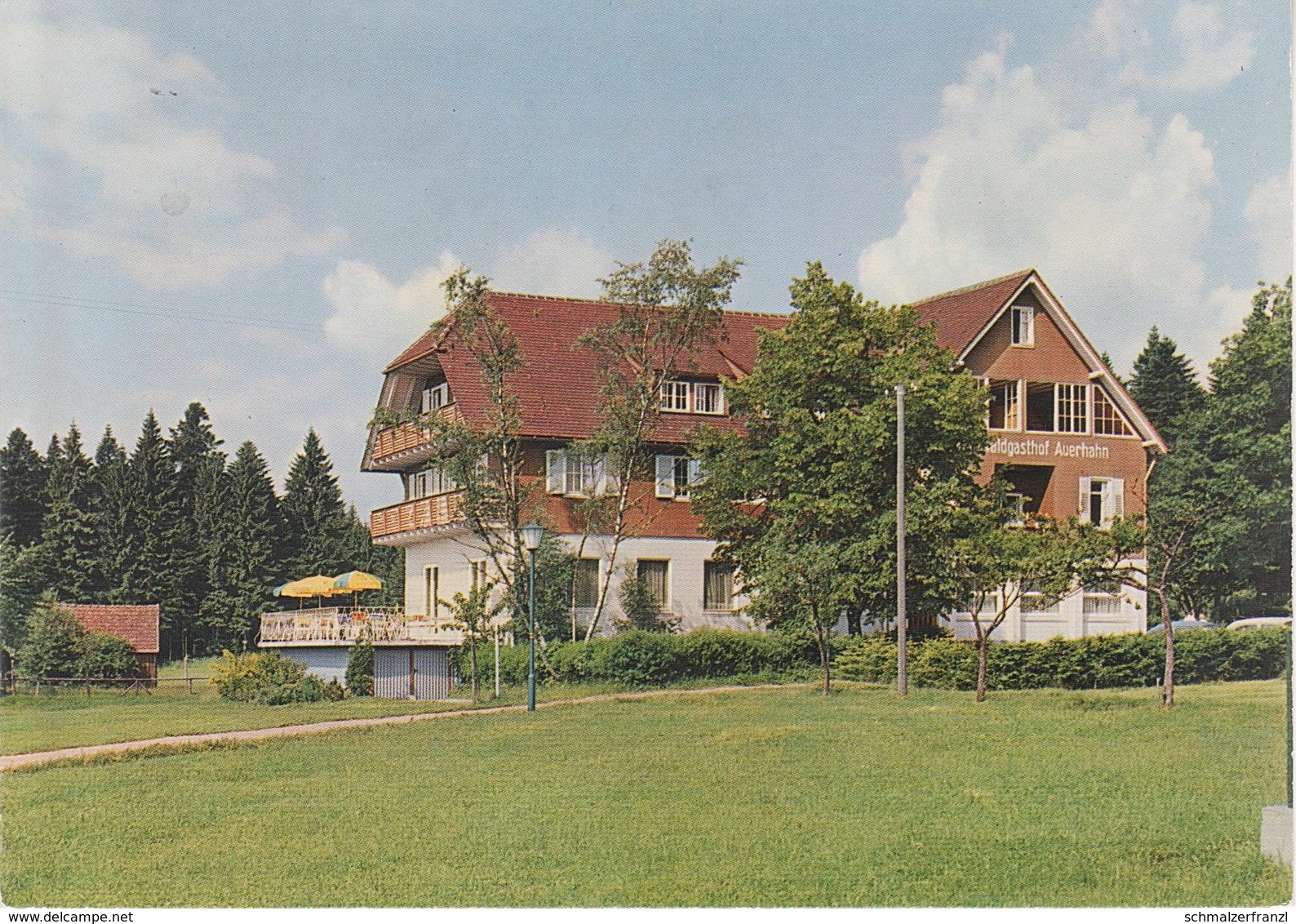 AK Zwieselberg Schwarzwald Gasthof Auerhahn A Freudenstadt Kniebis Holzwald Friedrichstal Baiersbronn Loßburg Schömberg - Bad Rippoldsau - Schapbach