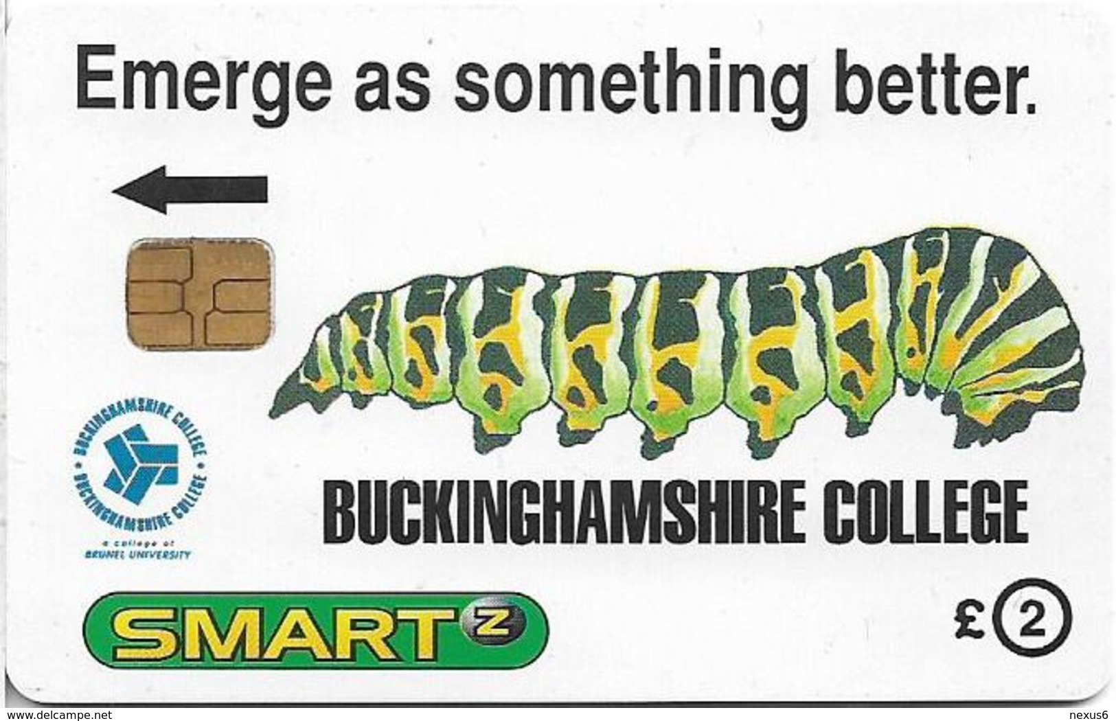 UK - NWP/SmartZ - Buckinghamshire College - NWP011 - 2£, 24.973ex, Used - [ 8] Firmeneigene Ausgaben